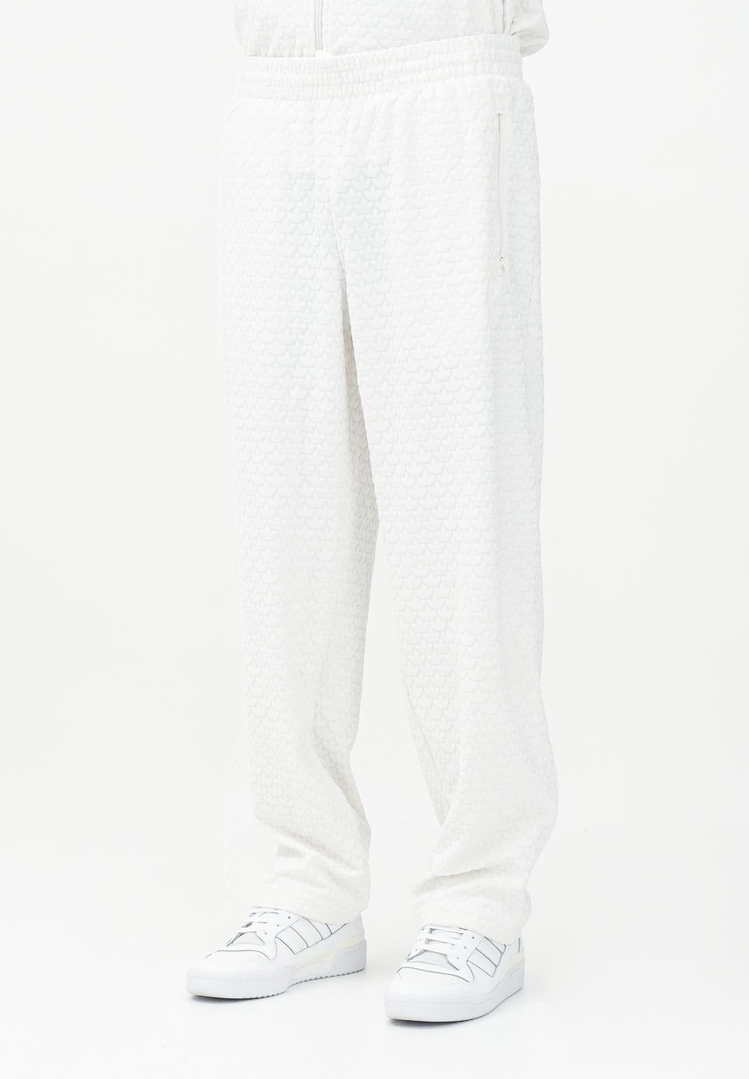 Pantalone sportivo Monogram bianco da uomo JP4429 . ADIDAS ORIGINALS