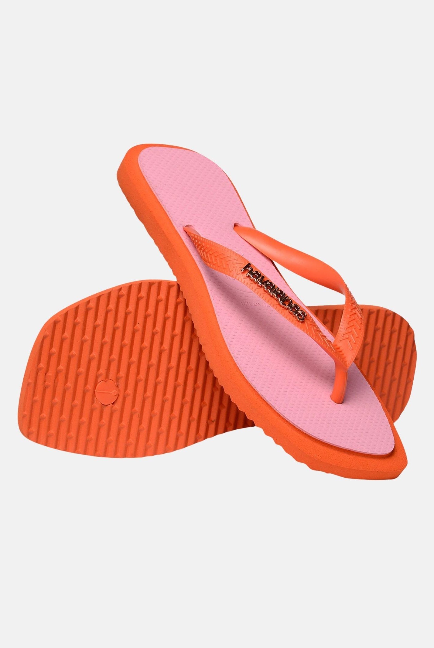 HAVAIANAS Infradito Top Square Fusion rosa e arancione da donna 4149944 5568 HAVAIANAS