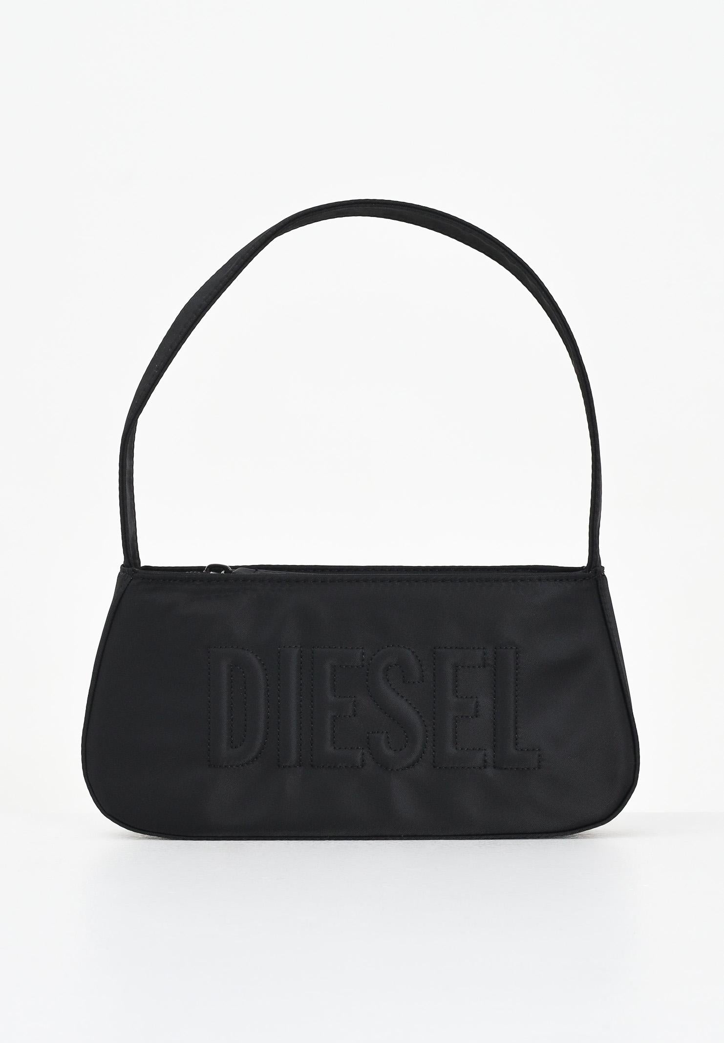 DIESEL Borsa a spalla WDELIA nera da donna J02521KXBEW K900 DIESEL