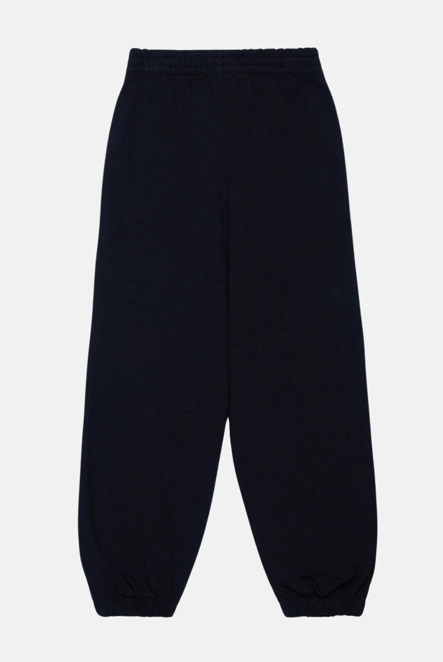 Pantalone sportivo nero per donna e bambina con stampa a contrasto M01219M00RE 0M900 MARNI