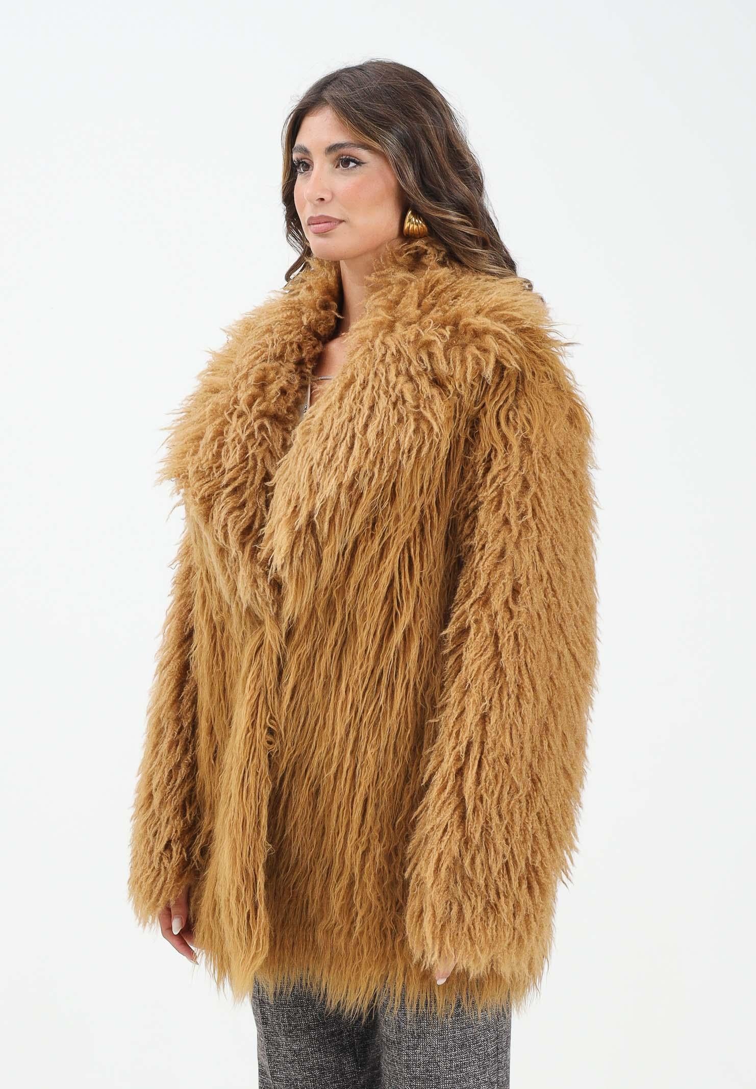 PATRIZIA PEPE Pelliccia beige da donna 2O0180E078 B847 PATRIZIA PEPE