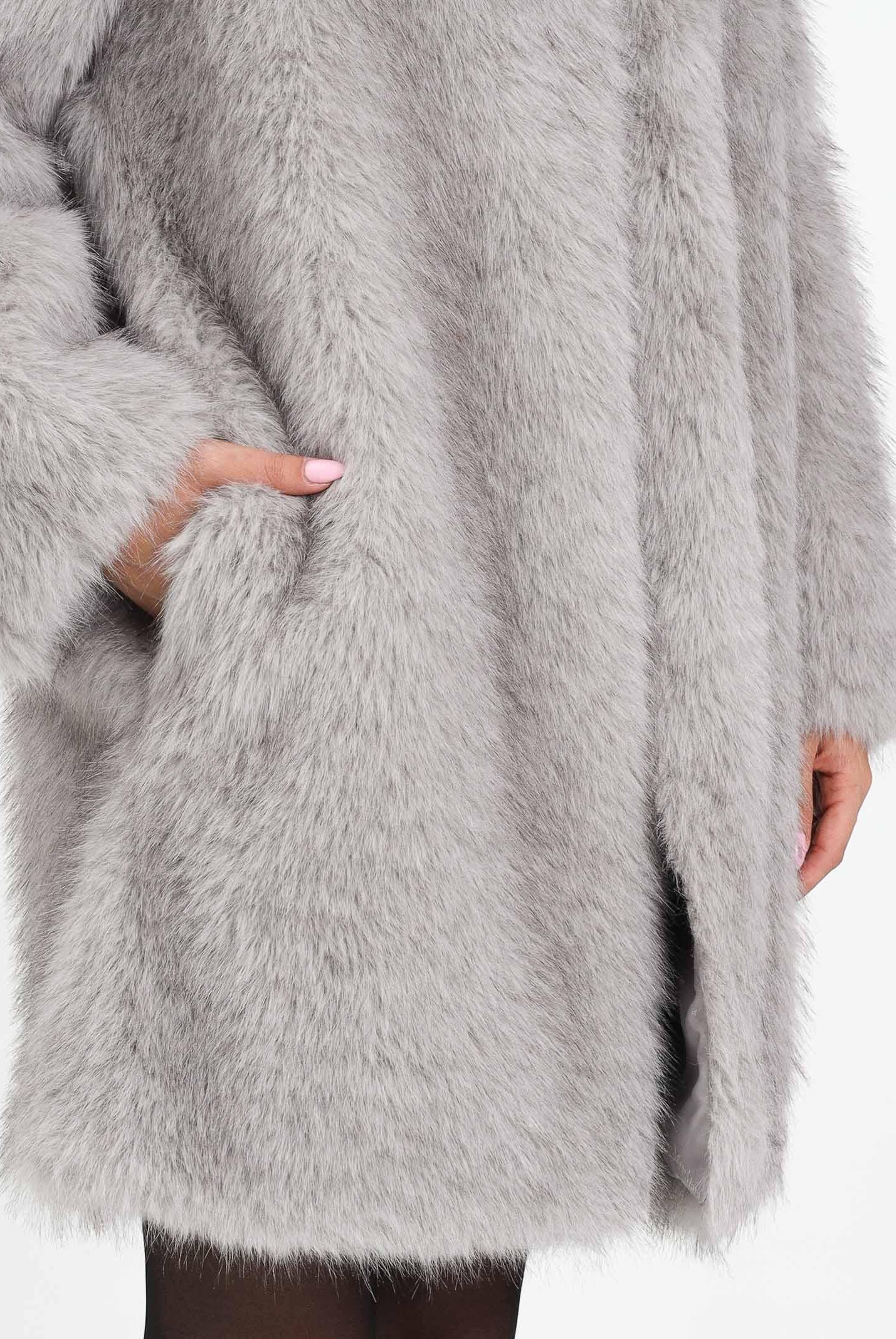 MAX MARA Pelliccia grigia da donna 2526456012600 001 MAX MARA