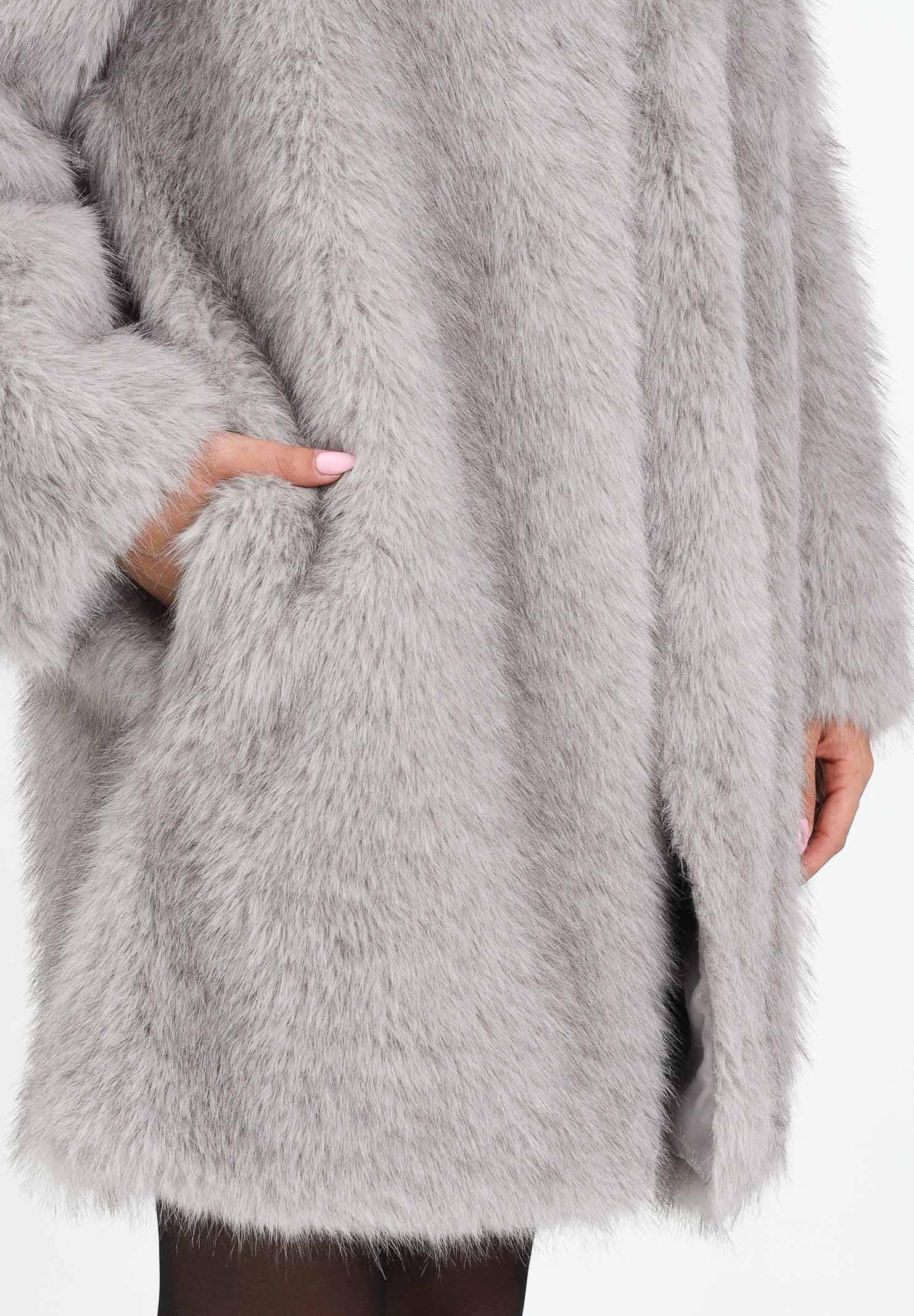 MAX MARA Pelliccia grigia da donna 2526456012600 001 MAX MARA