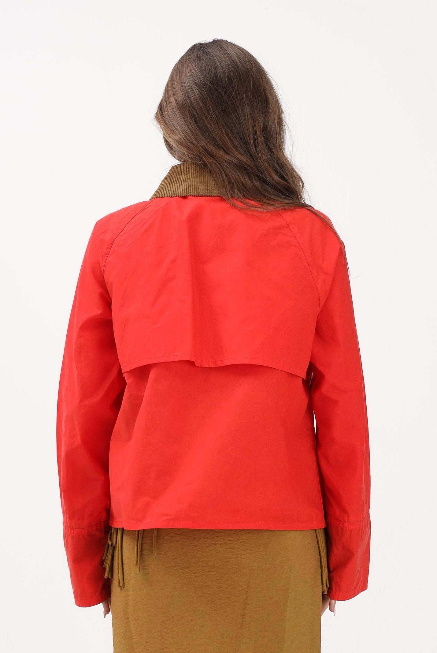 BARBOUR Giacca a vento Mackworth rossa da donna 261-LCA0398 RE51 BARBOUR