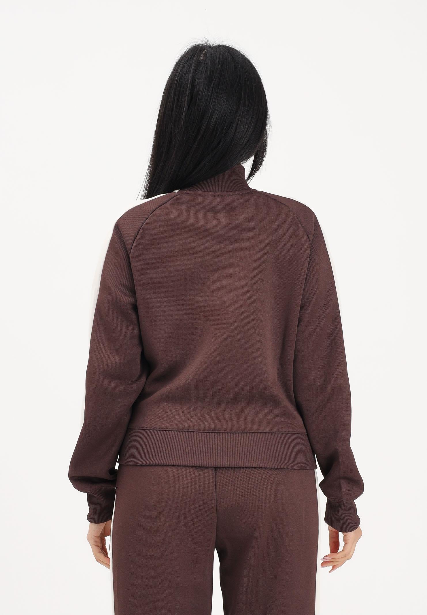 PUMA Felpa con zip T7 ALWAYS ON marrone da donna 629796 31 PUMA