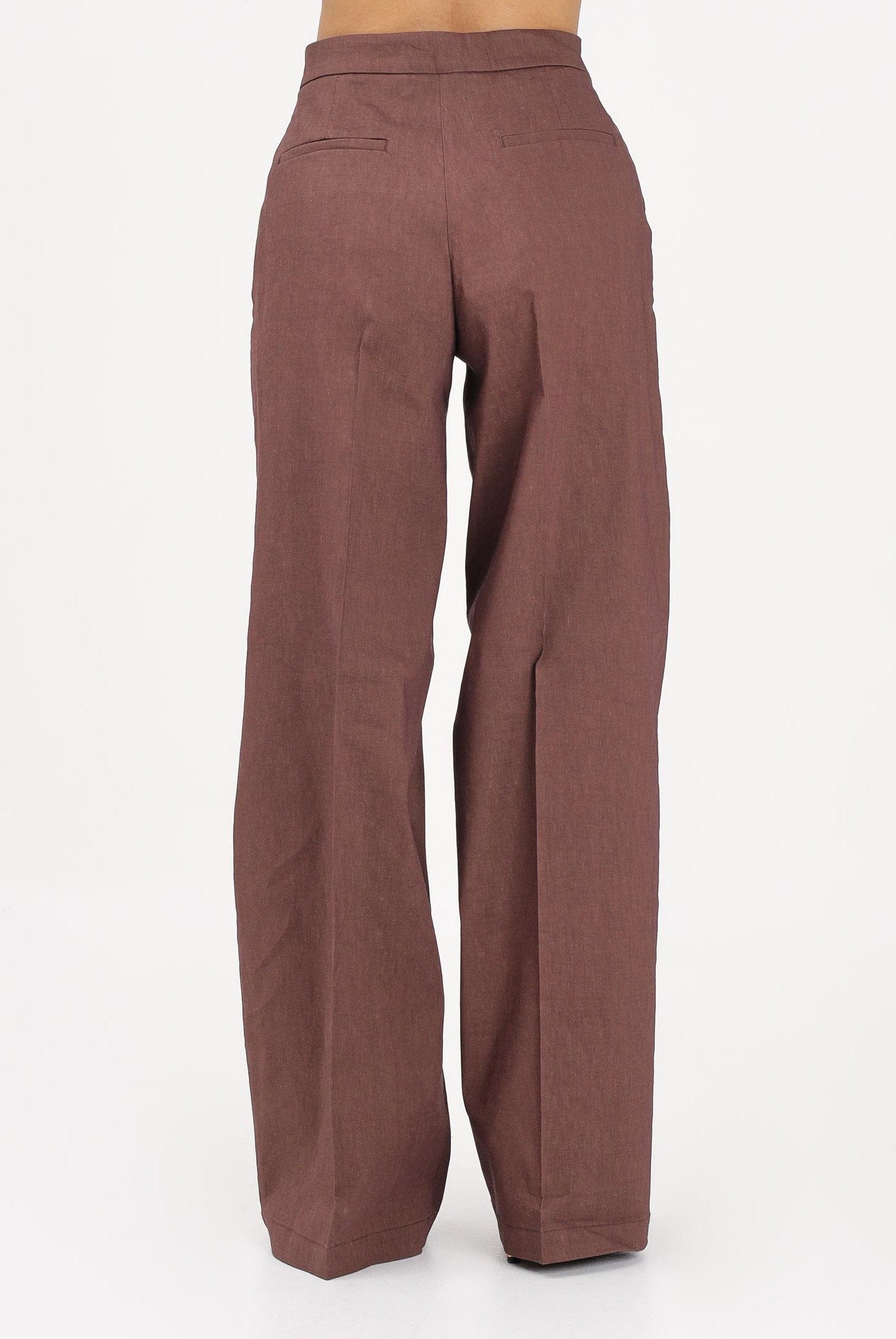 PINKO Pantalone elegante marrone da donna 104929A34I L78 PINKO