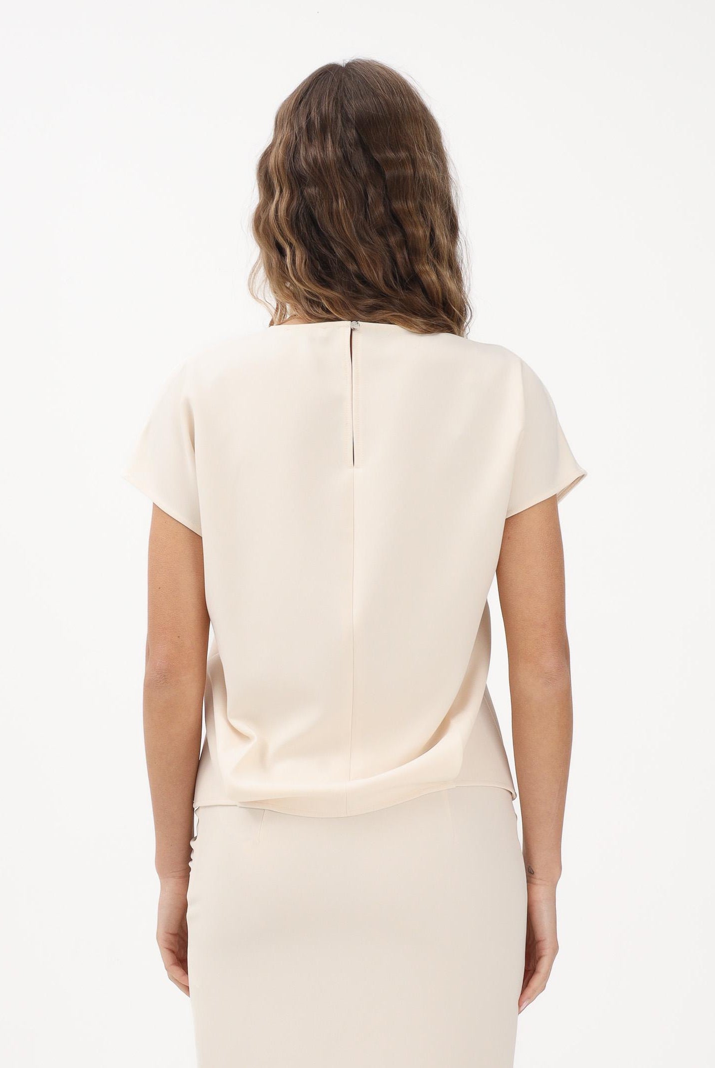 PATRIZIA PEPE Blusa panna da donna 8C0848A701 W409 PATRIZIA PEPE