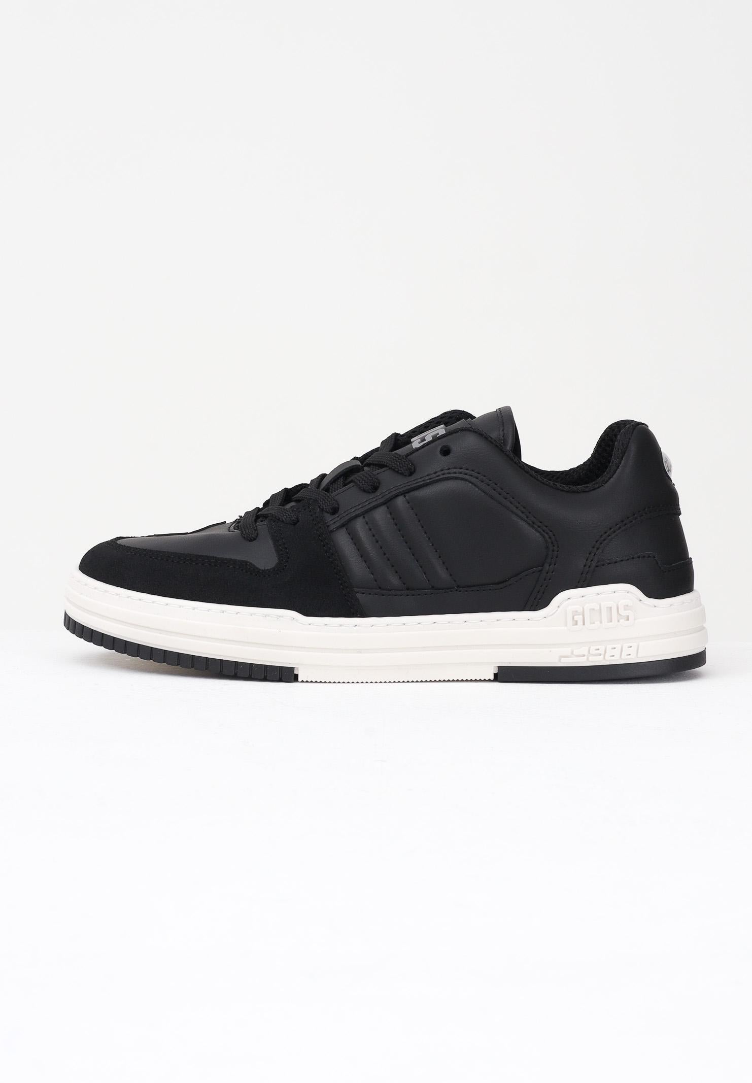 GCDS Sneakers nere da uomo con logo GCU1008 001 GCDS