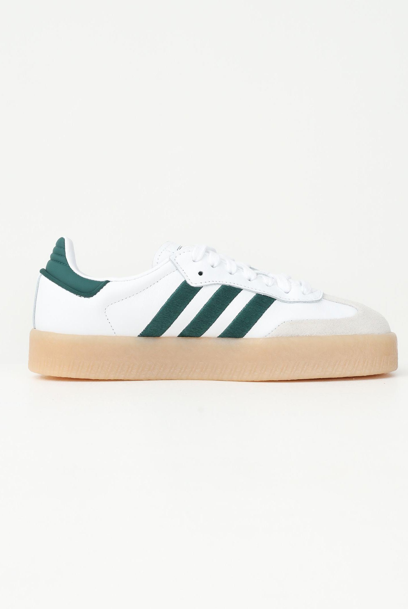 ADIDAS ORIGINALS Sneakers Sambae bianche e verdi da donna ID0440 . ADIDAS ORIGINALS
