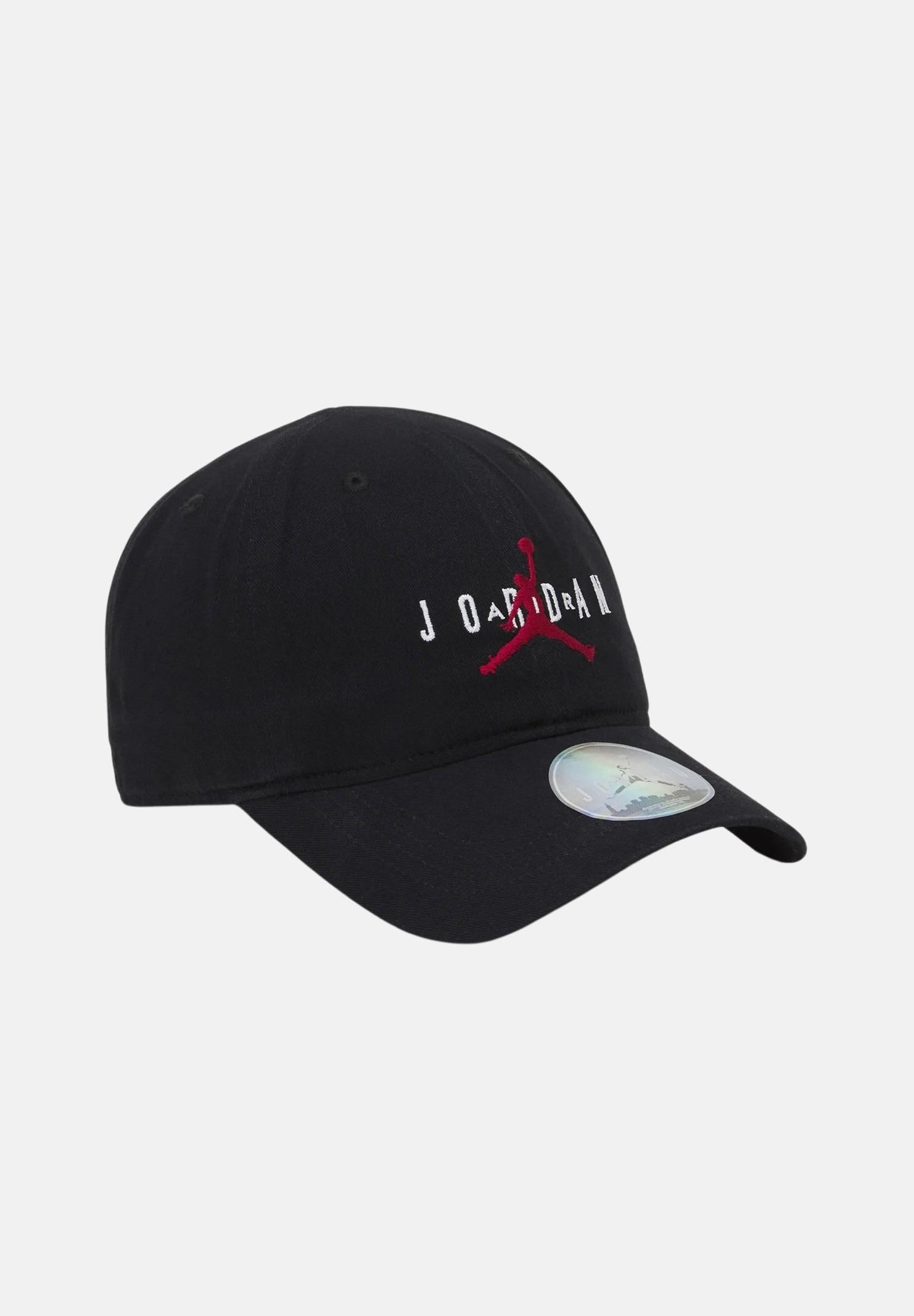 JORDAN Cappello con visiera bianco per bambino e bambina con logo 9A0569 023 JORDAN