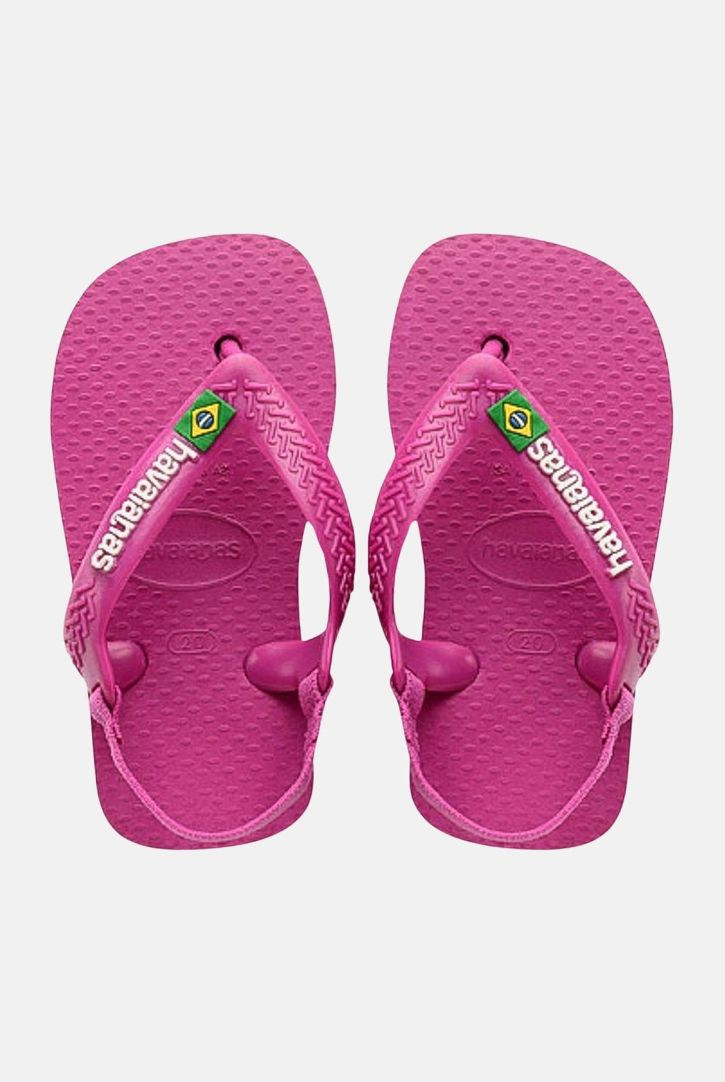 Infradito fucsia da neonato Brasil Logo II 4140577 8418 HAVAIANAS
