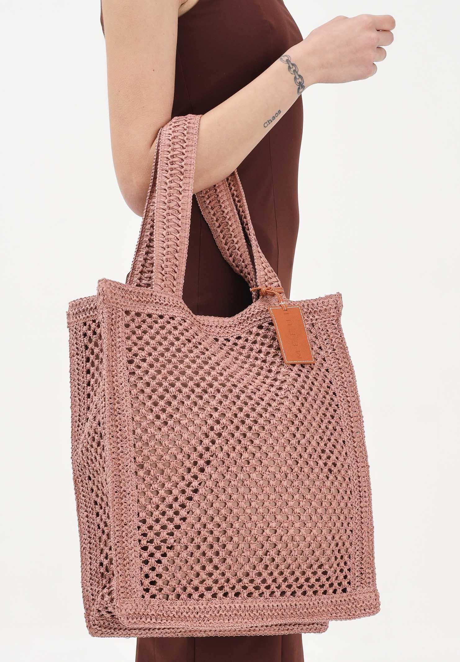 ME FUI Borsa mare rosa da donna MA26-SW0050PK . ME FUI