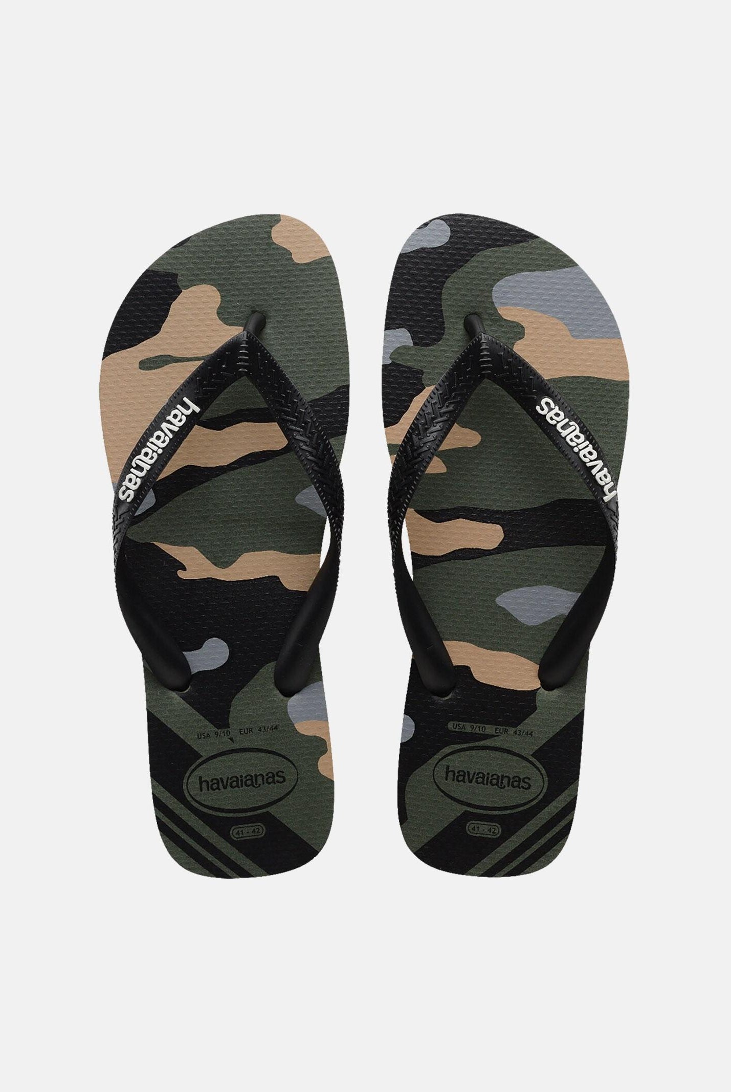 HAVAIANAS Infradito Havaianas Top Camu verdi da uomo 4141398 6132 HAVAIANAS