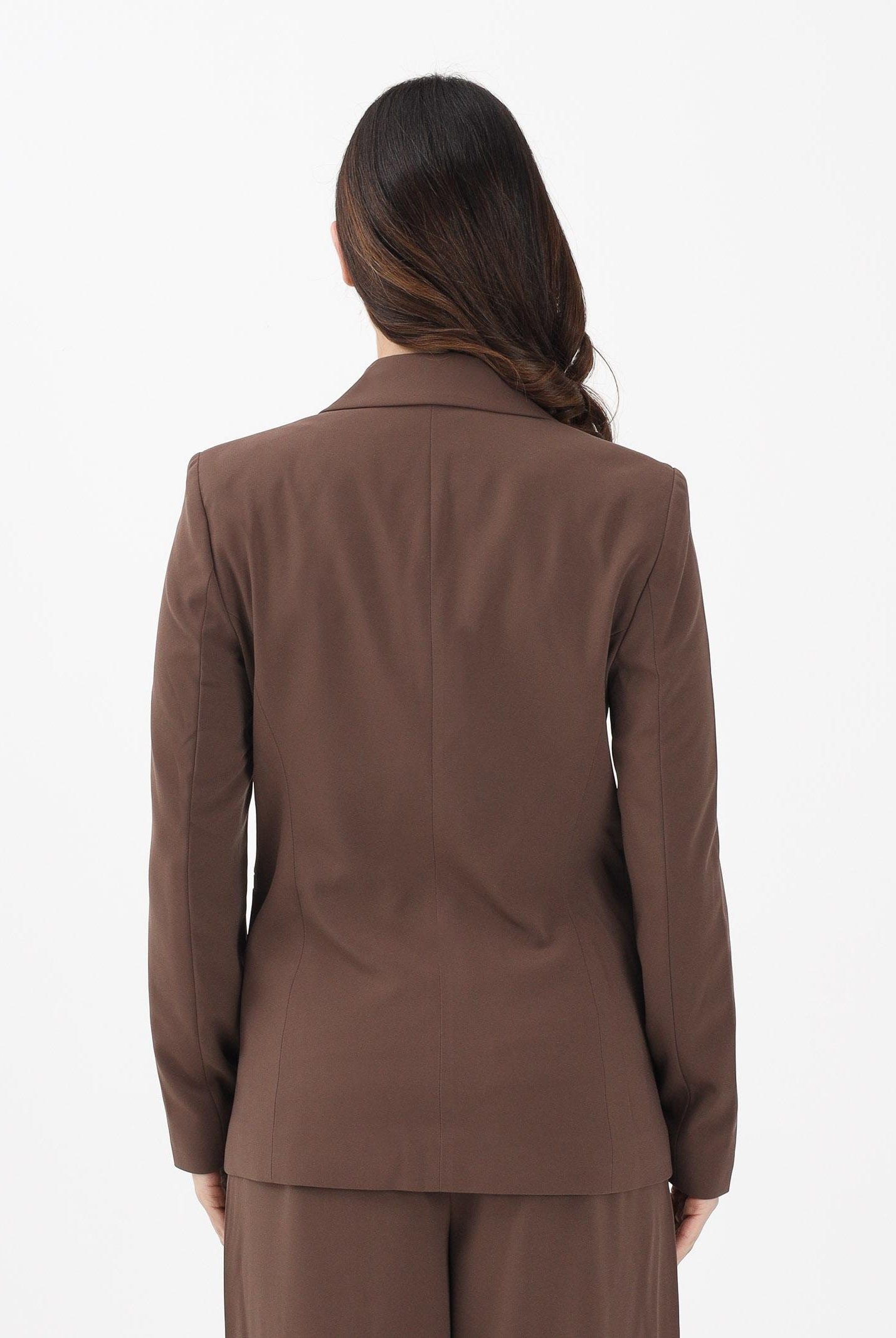 ONLY Giacca monopetto marrone da donna 15363835 CHMA ONLY