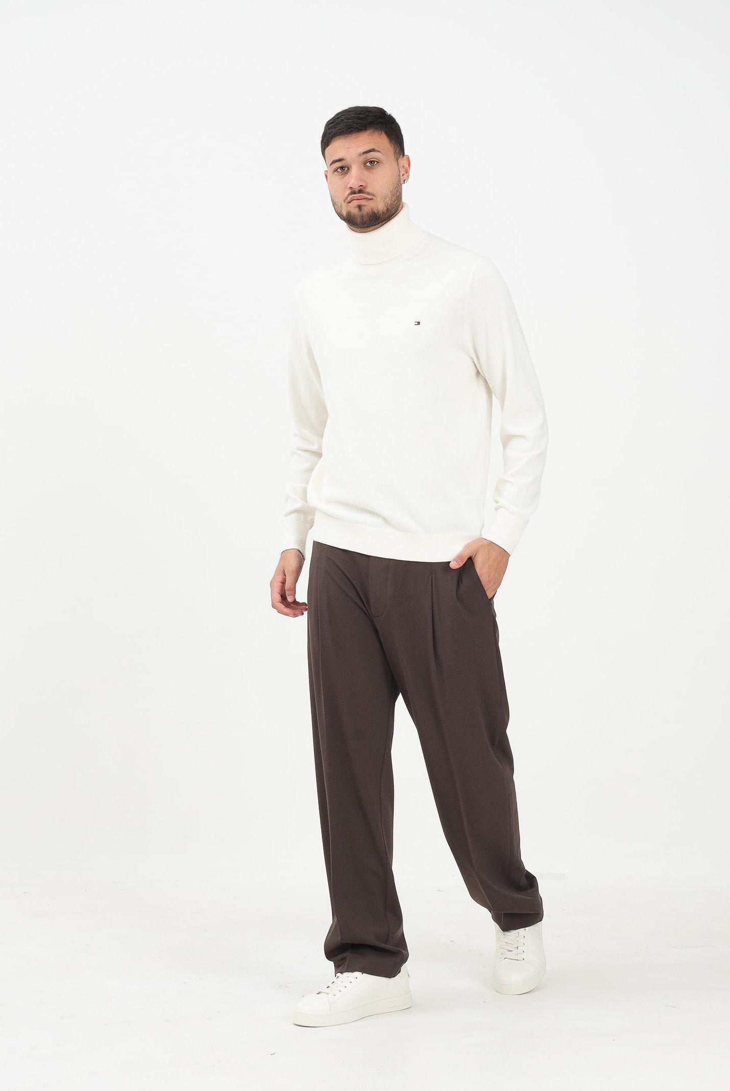 I'M BRIAN Pantalone marrone da uomo PA3497 020 I'M BRIAN