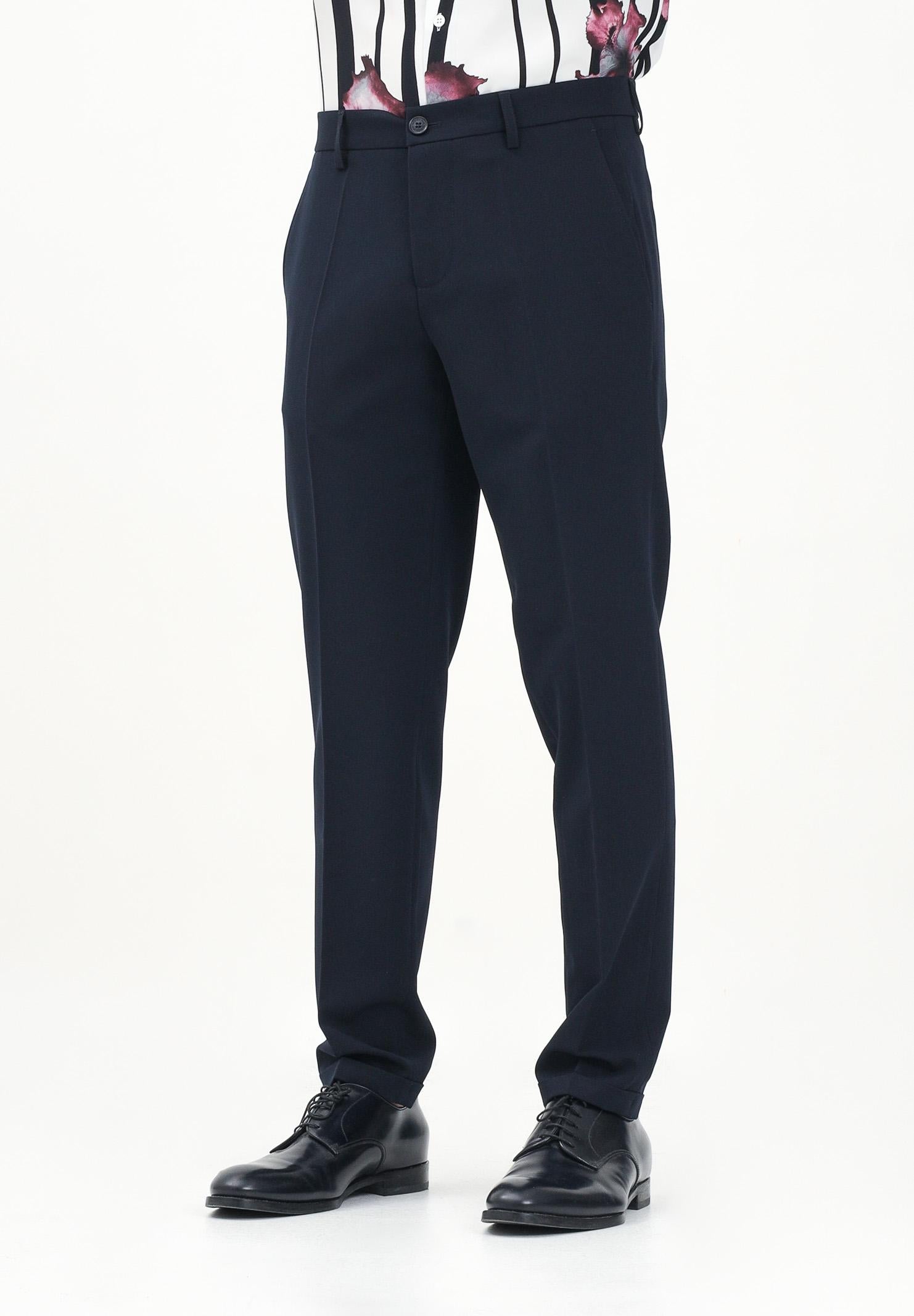 PATRIZIA PEPE Pantalone elegante blu da uomo 5PA429A498 C382 PATRIZIA PEPE