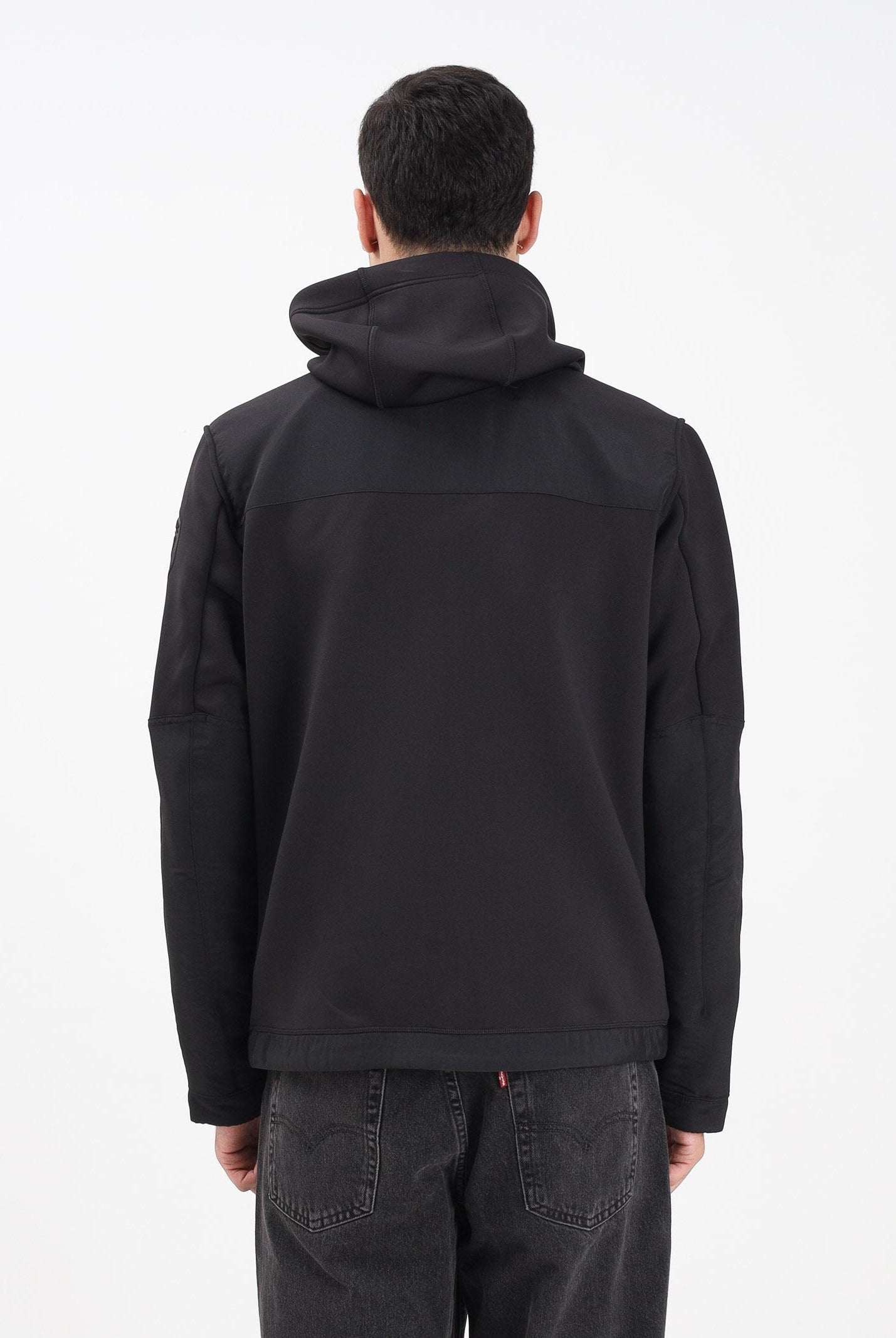 BLAUER Felpa con zip SCUBA MULTITASCHE RODMAN nera da uomo 25WBLUF02252-004745 999 BLAUER