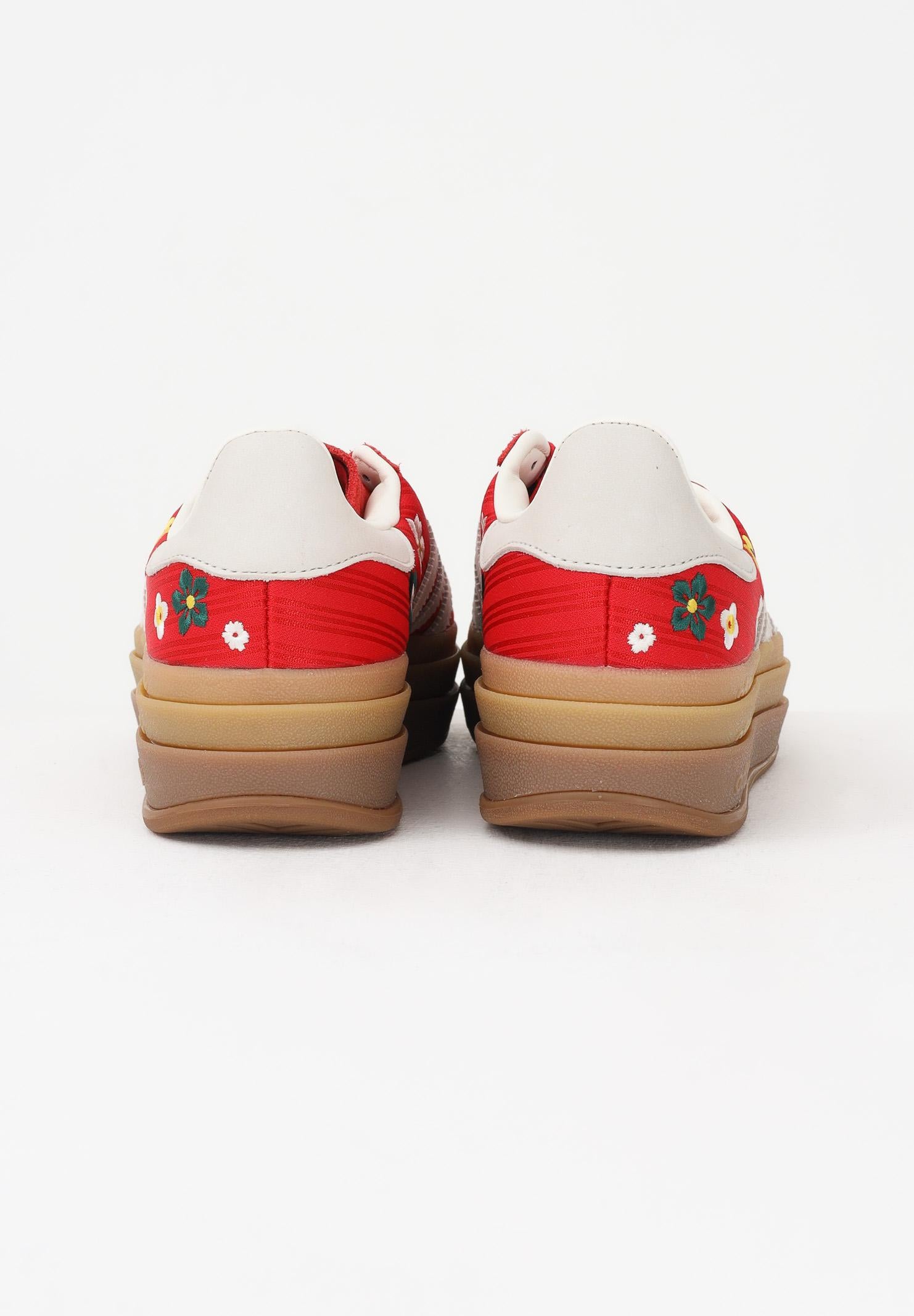 ADIDAS ORIGINALS Sneakers Gazelle Bold x Liberty London rosse da donna IH1921 . ADIDAS ORIGINALS