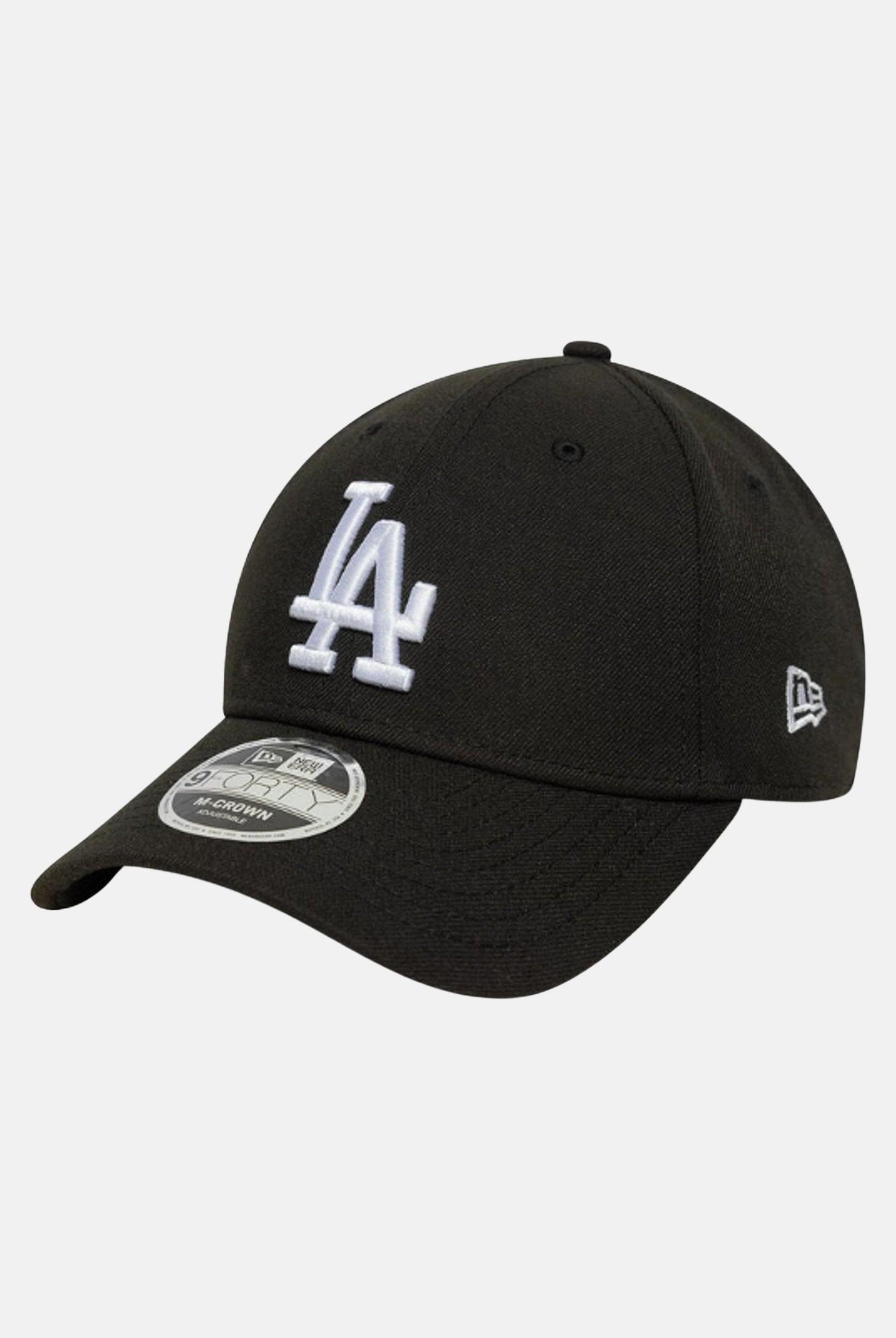 NEW ERA Cappello con visiera 9FORTY M-Crown LA Dodgers MLB nero per uomo e donna 60691074 . NEW ERA