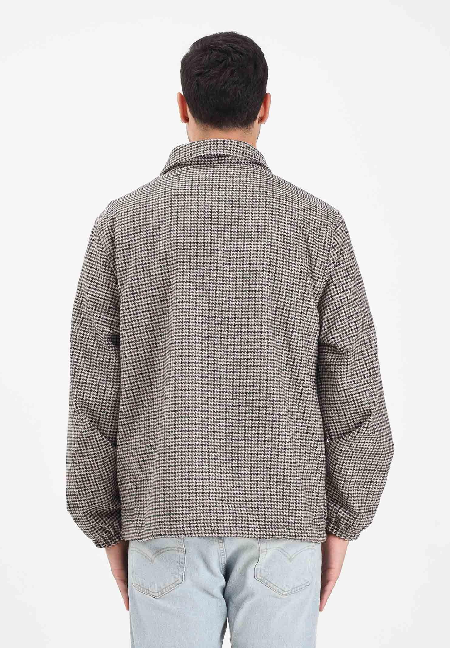 NEW ERA Giacca a quadri MLB dei New York Yankees nei toni del marrone per uomo e donna 60758728 NEW ERA