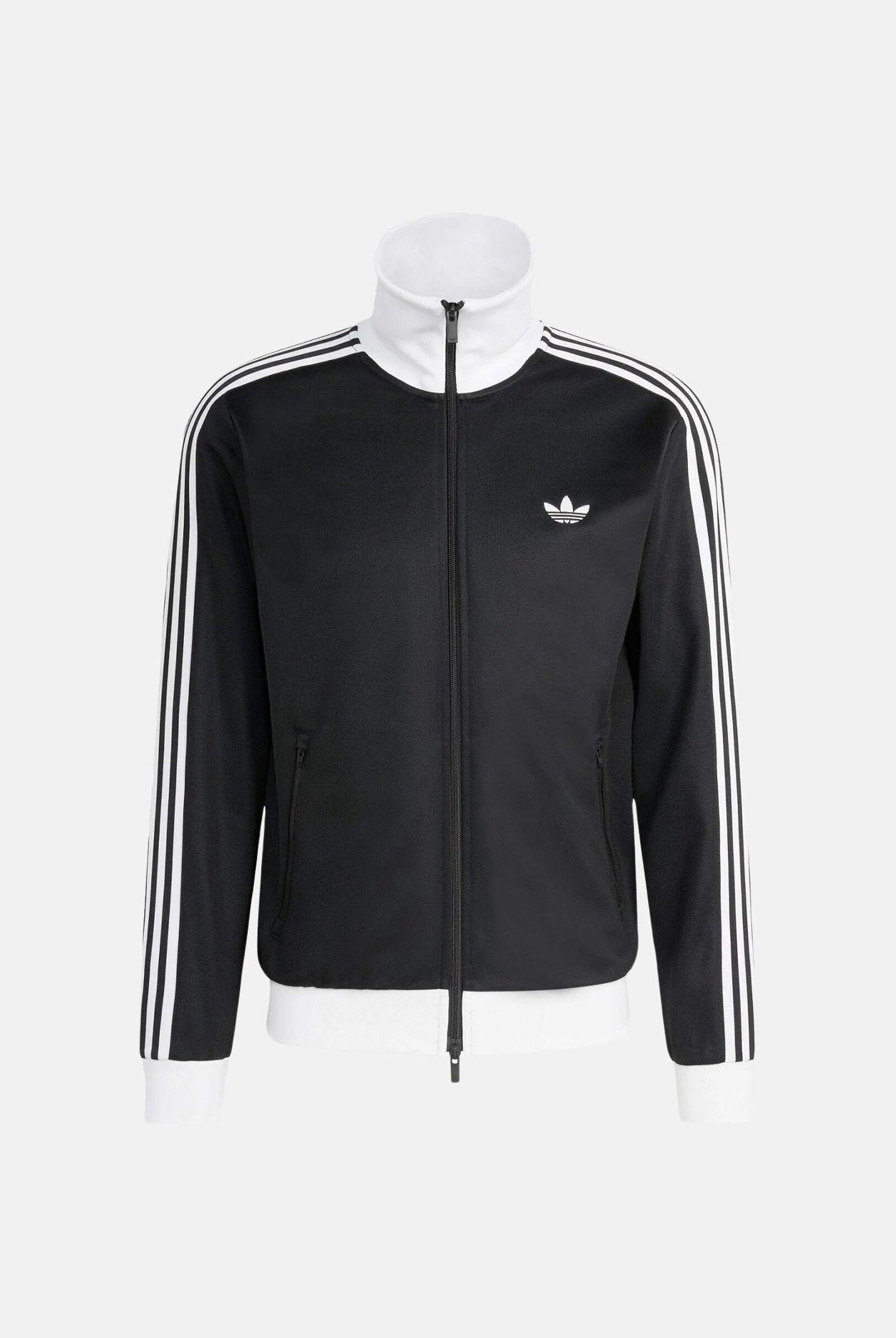 ADIDAS ORIGINALS Felpa con zip Adicolor Classics Beckenbauer nera da uomo II5763 . ADIDAS ORIGINALS