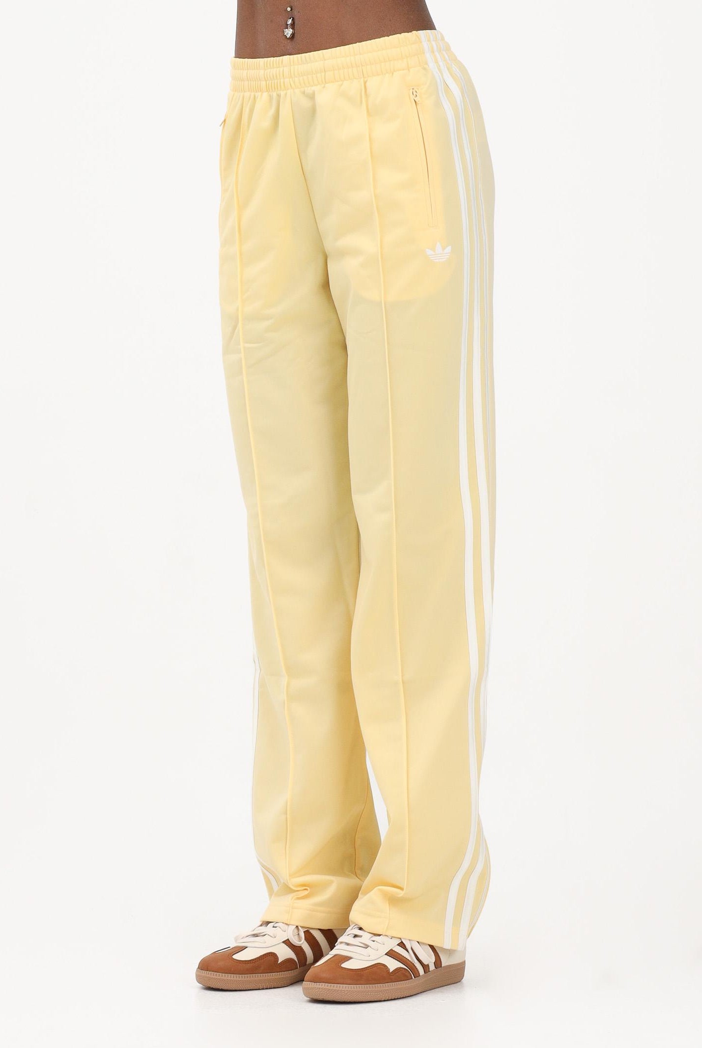ADIDAS ORIGINALS Pantalone sportivo FB TP LOOSE giallo da donna KD3650 . ADIDAS ORIGINALS