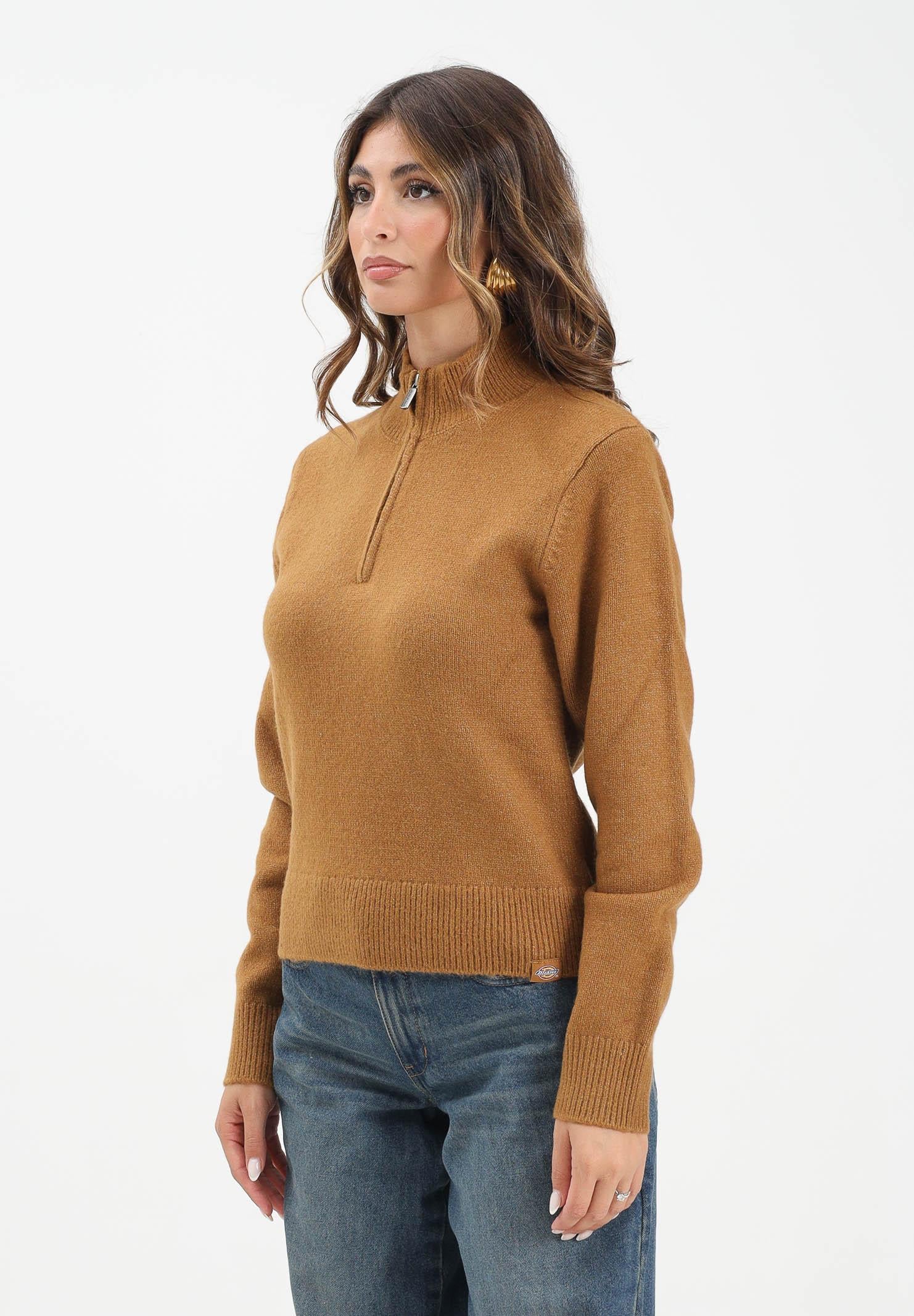 DICKIES Maglioncino a collo alto Ruston cammello da donna DK0A87P10BD1 . DIckies