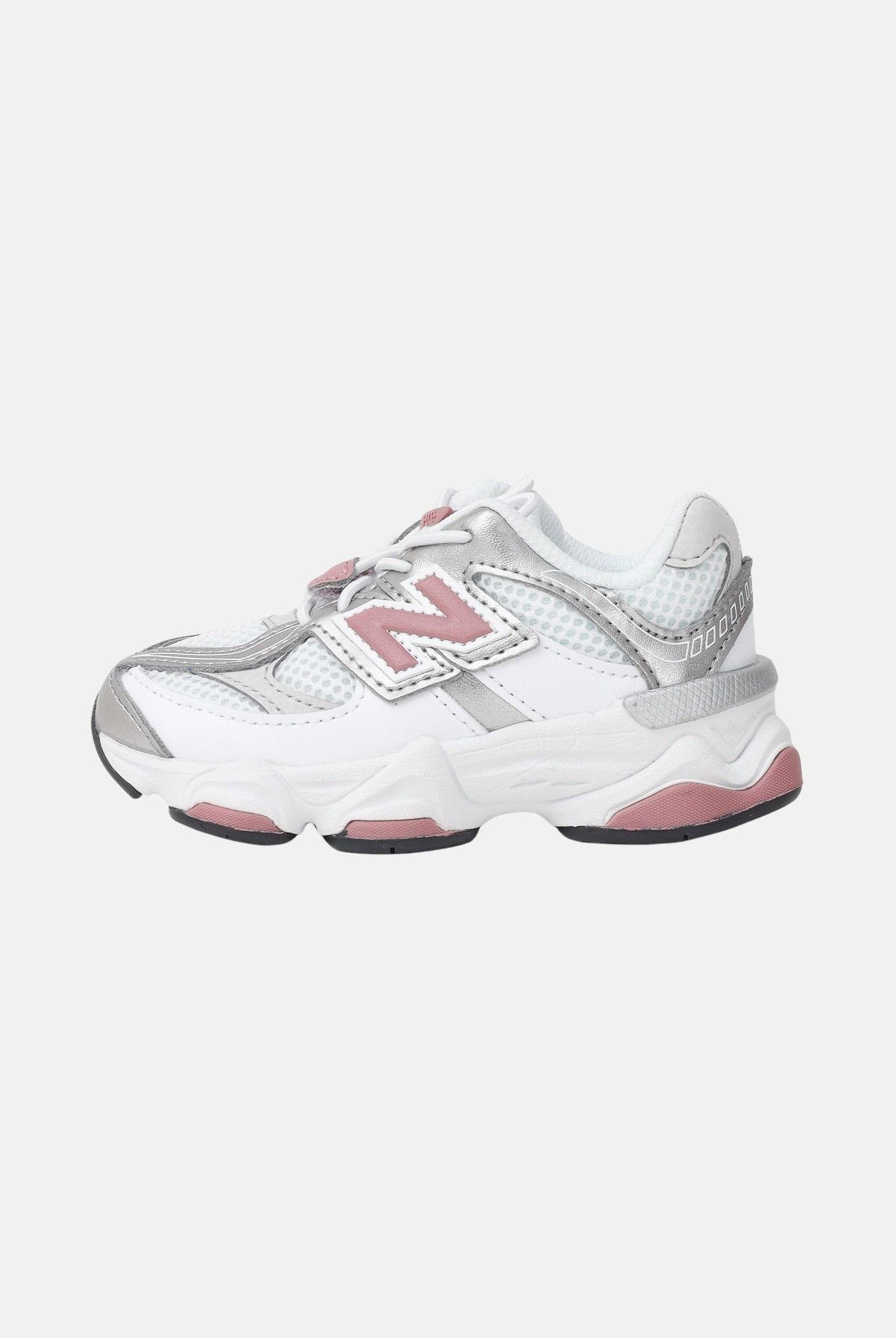 NEW BALANCE Sneakers 9060 bianche e rosa da neonato I90606HV . NEW BALANCE