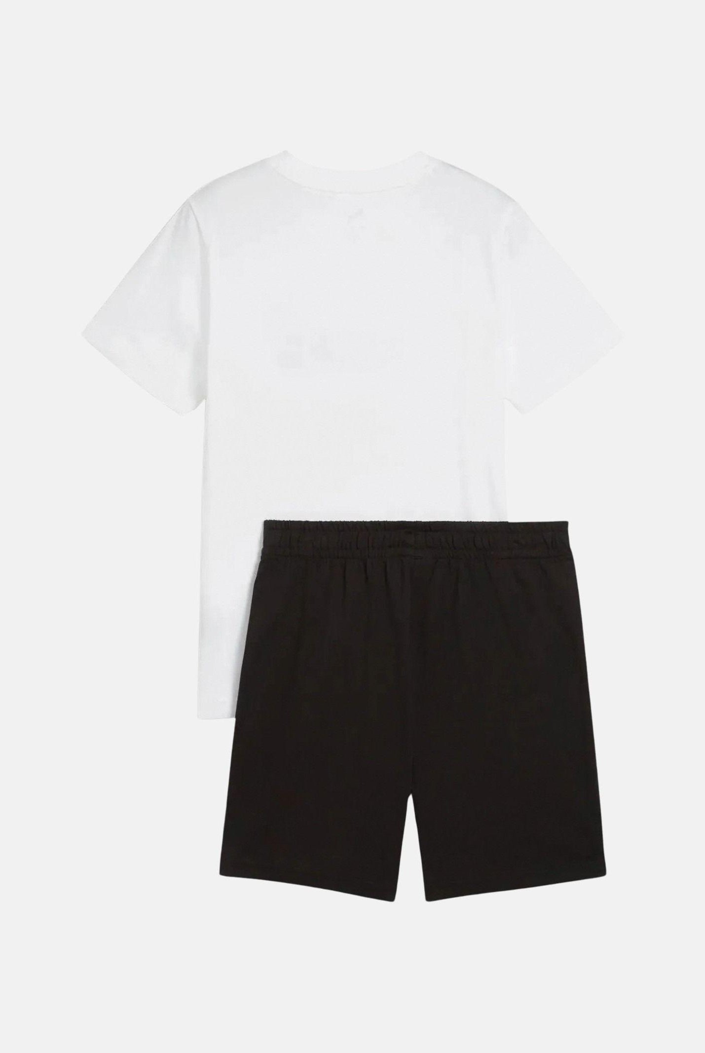 PUMA Completino Essentials bianco e nero per bambino e bambina 686298 02 PUMA