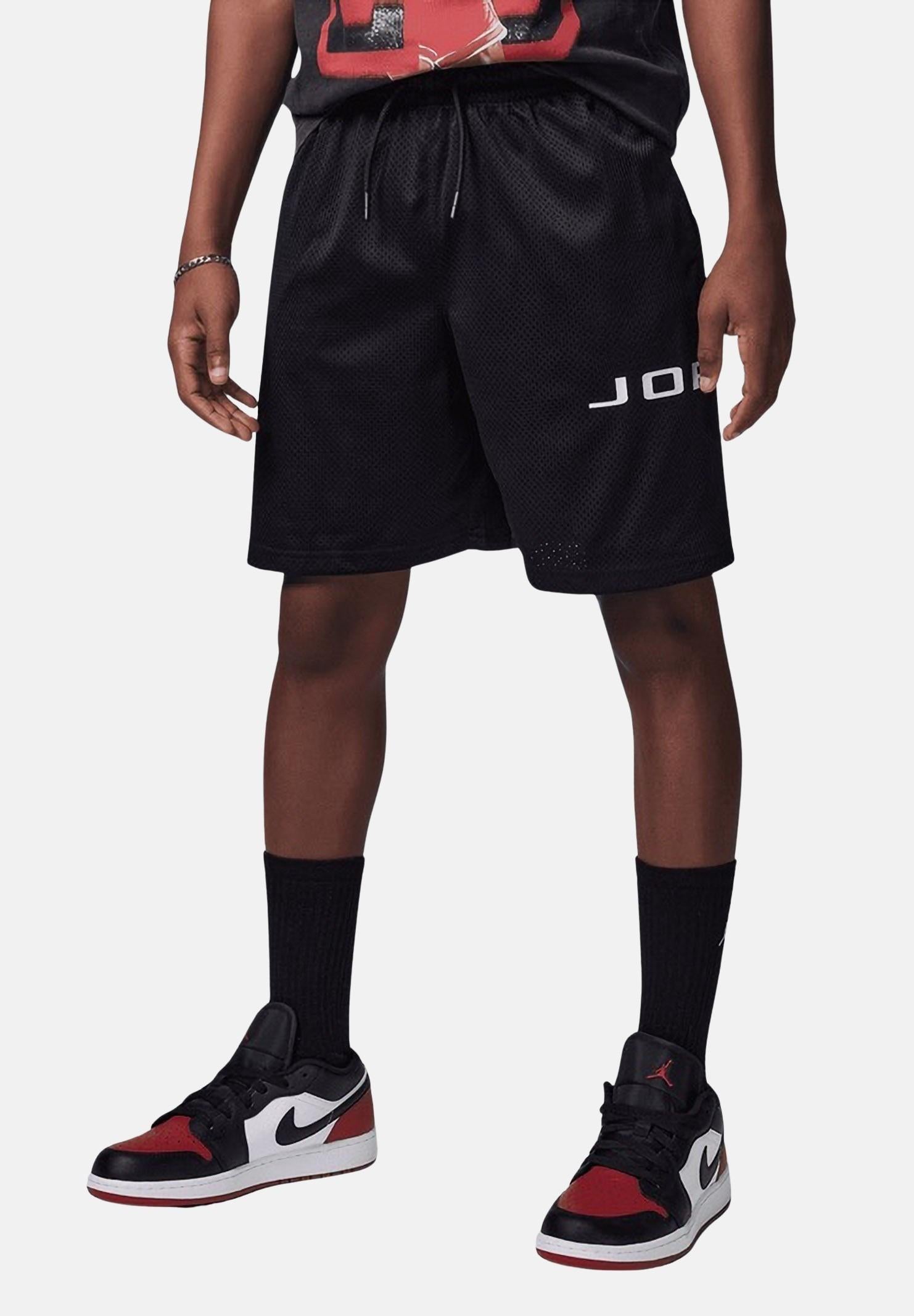 JORDAN Shorts sportivo Baseline nero da bambino 95D667 023 JORDAN