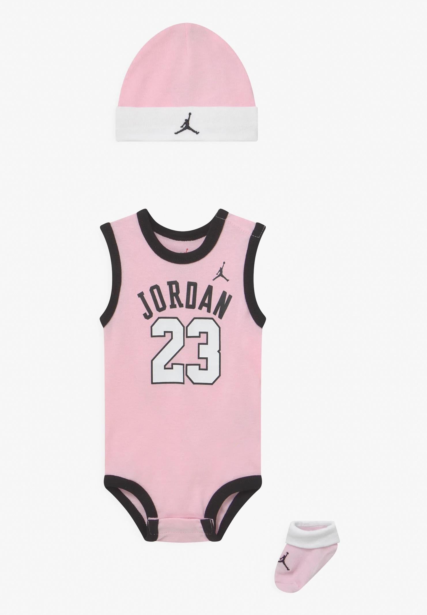 JORDAN Kit regalo rosa da neonato LJ0208 A9Y JORDAN