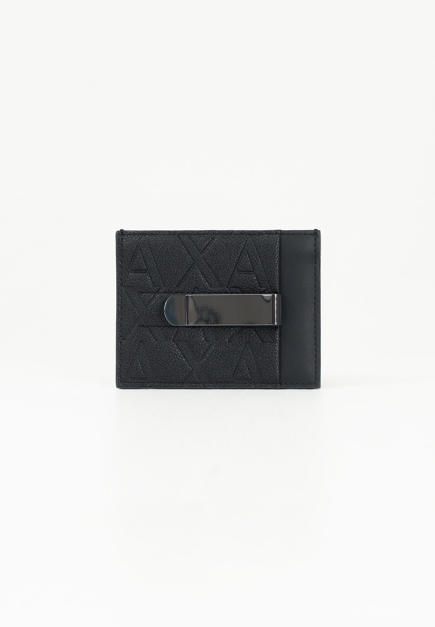 ARMANI EXCHANGE Portacarte nero da uomo XM000880AF12133 UC001 ARMANI EXCHANGE