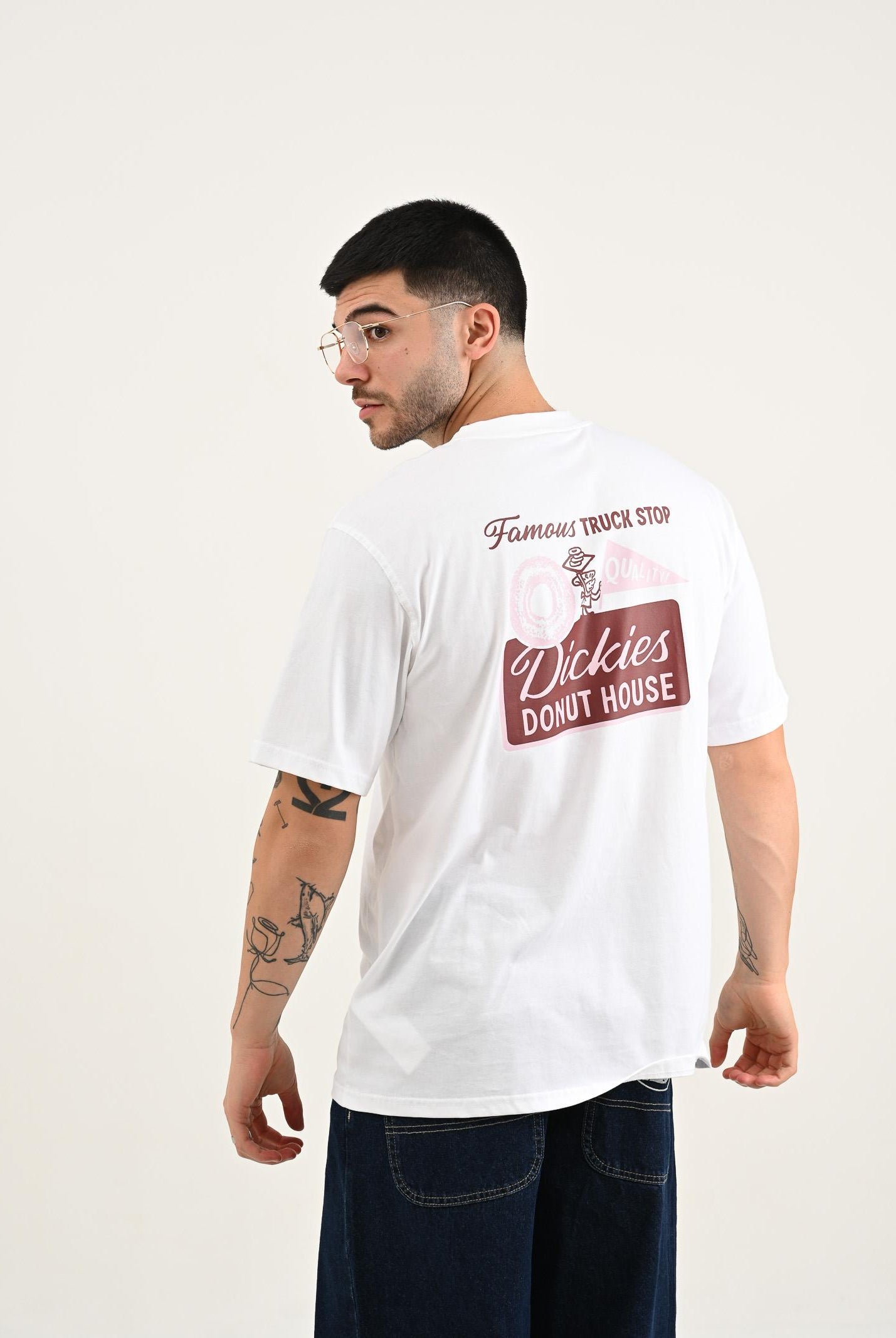 DICKIES T-shirt manica corta Donut House bianca da uomo DK0A87QN0WH1 DIckies