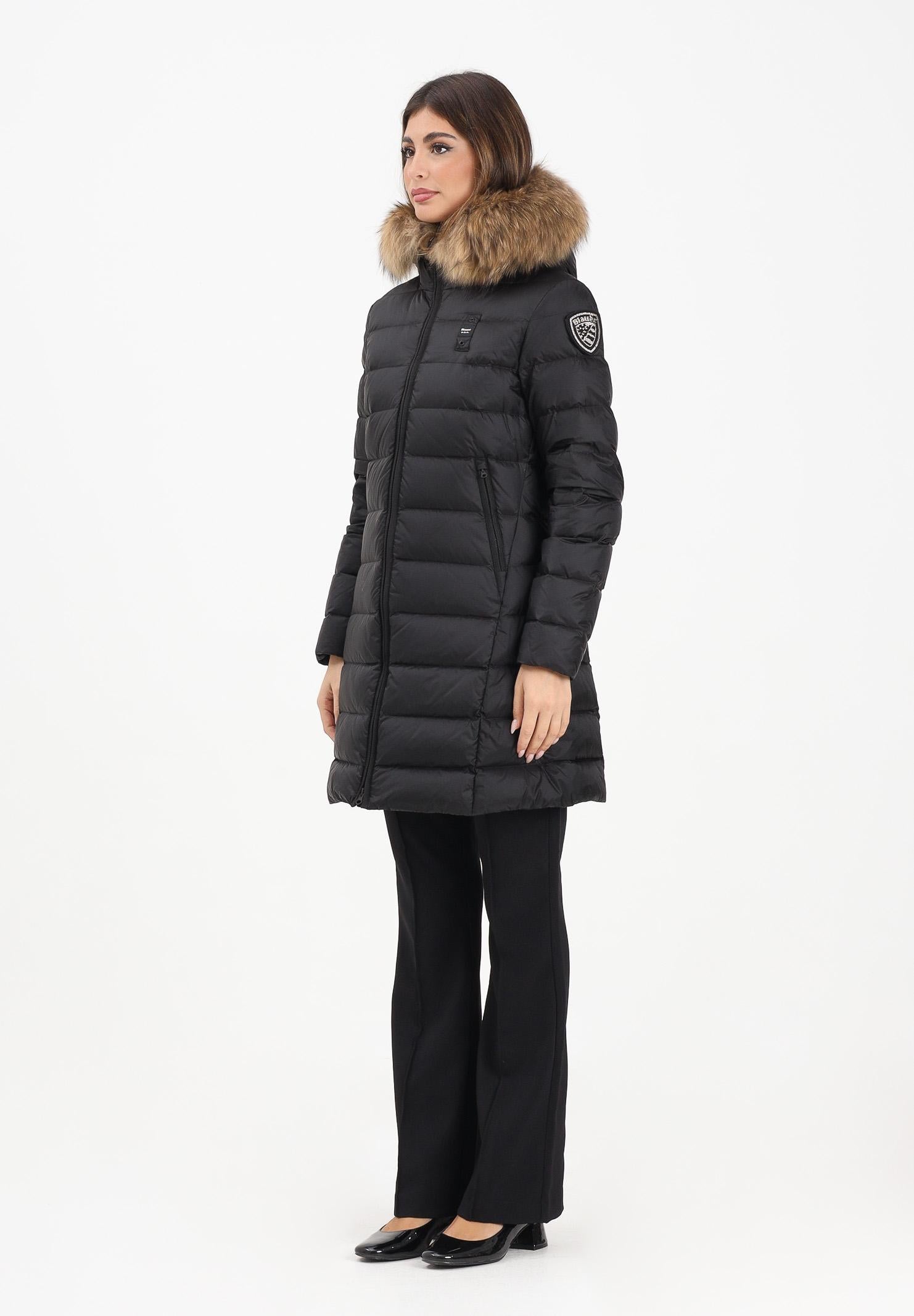 BLAUER Piumino lungo KRISTIN nero da donna 25WBLDK03103-006047 999EI BLAUER