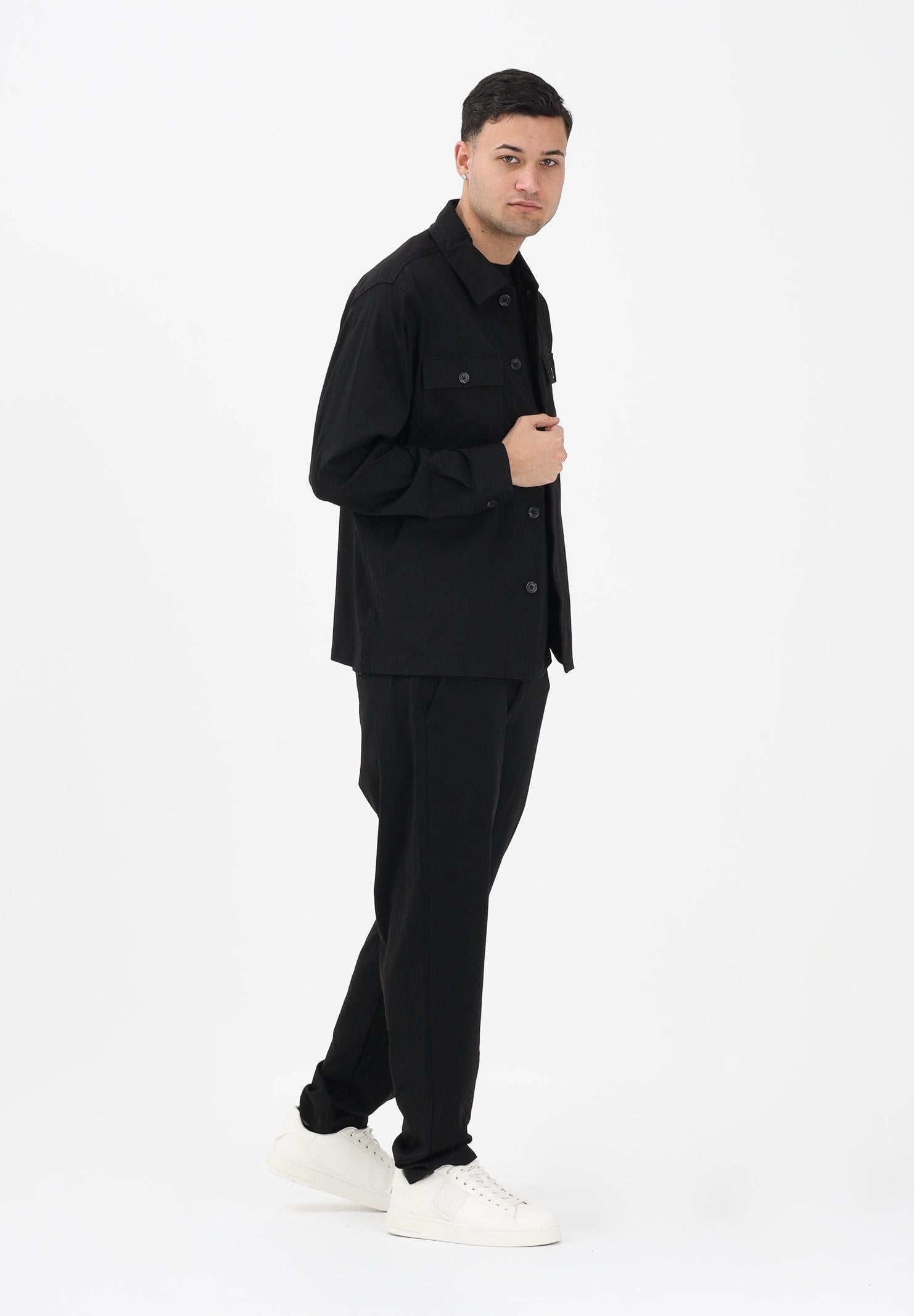 SELECTED HOMME Pantalone nero da uomo 16099820 BL SELECTED HOMME