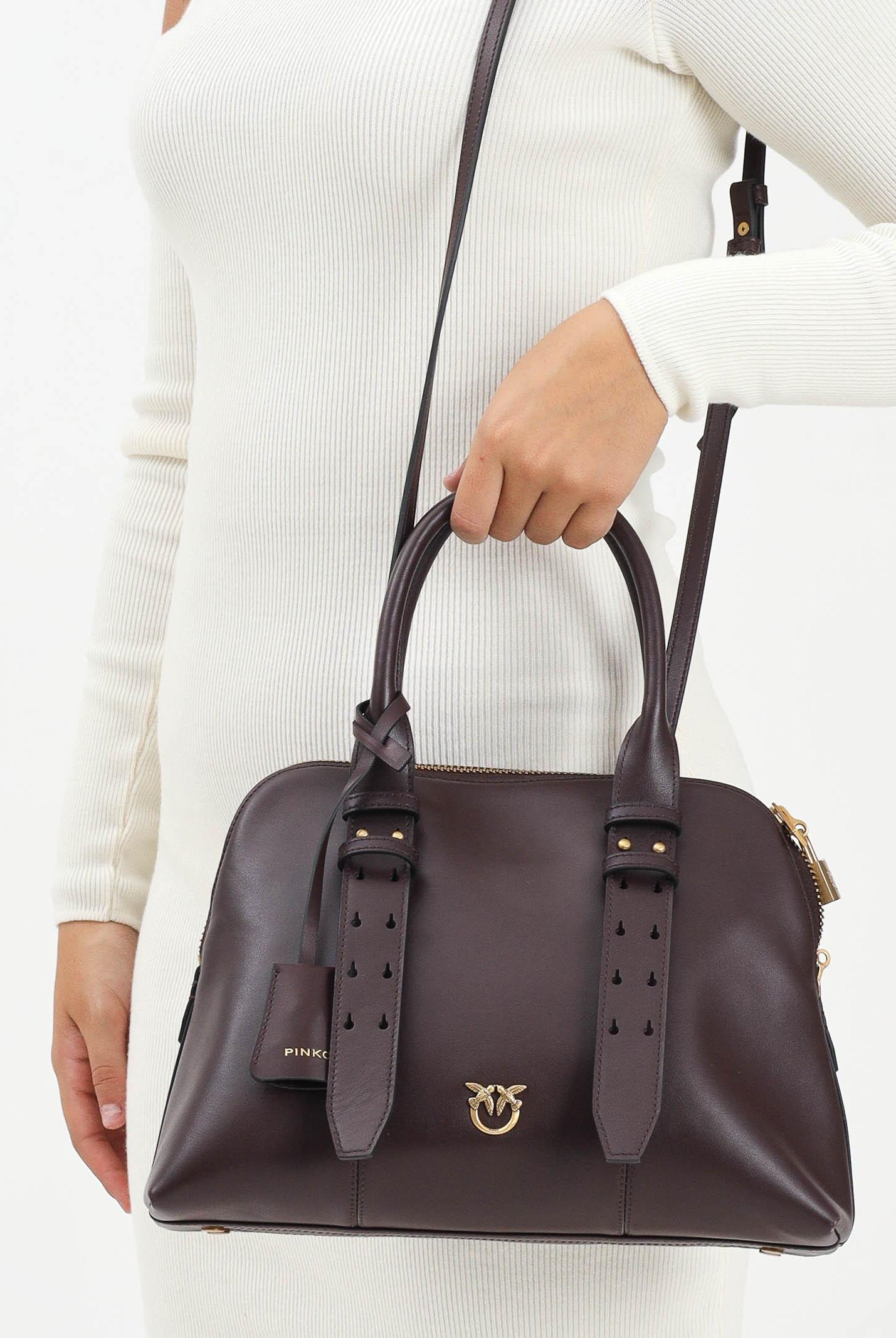 PINKO Borsa a mano Escape bordeaux da donna 105906A0QO LA7Q PINKO