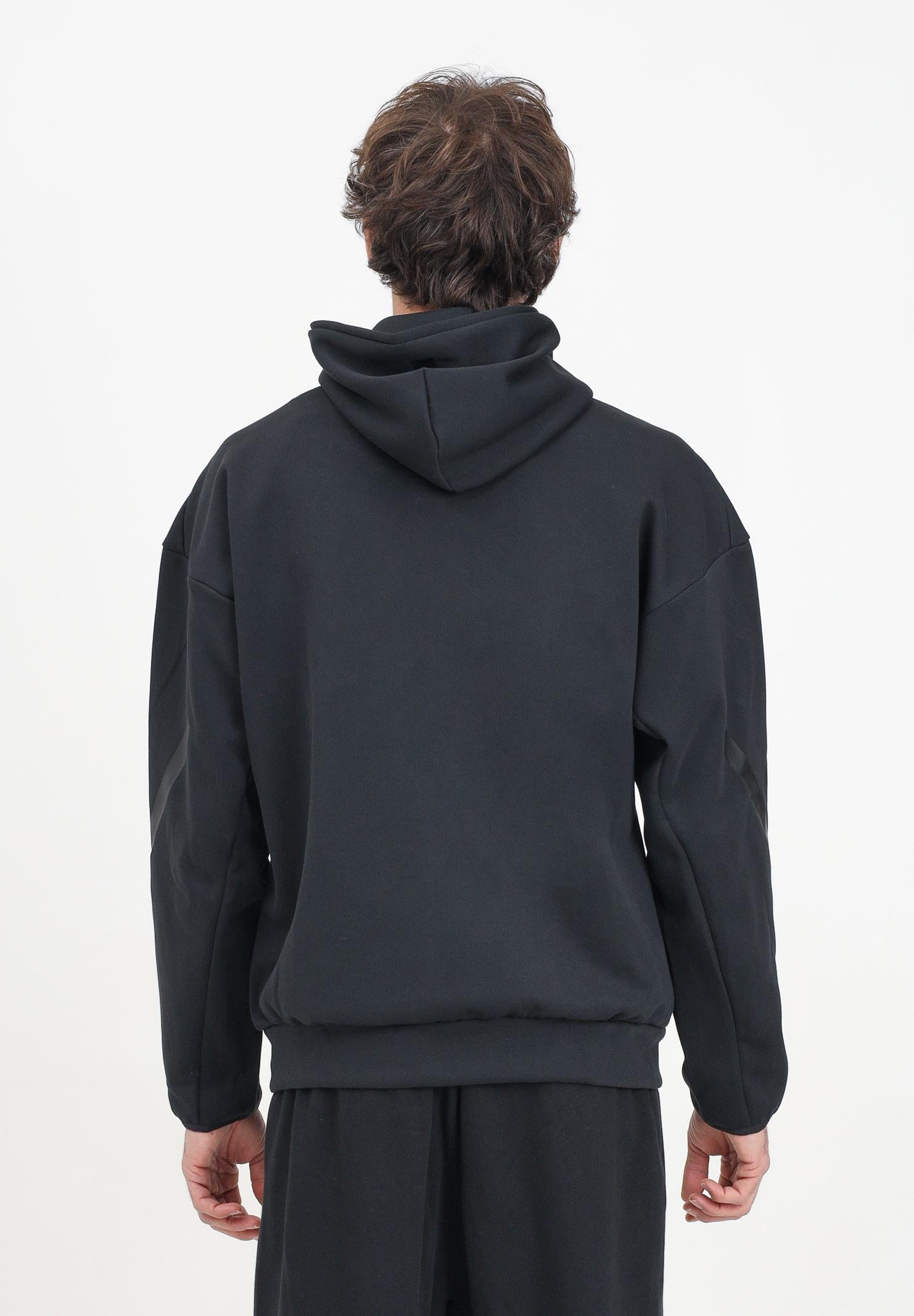 ADIDAS PERFORMANCE Felpa con zip Z.N.E. nera da uomo JE7538 . ADIDAS PERFORMANCE