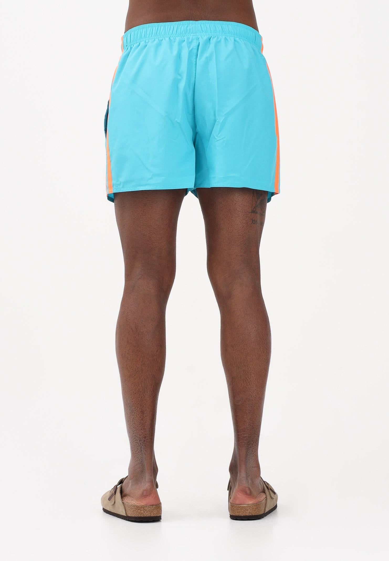 ADIDAS PERFORMANCE Shorts mare 3 STRIPES turchese da uomo KA4907 . ADIDAS PERFORMANCE