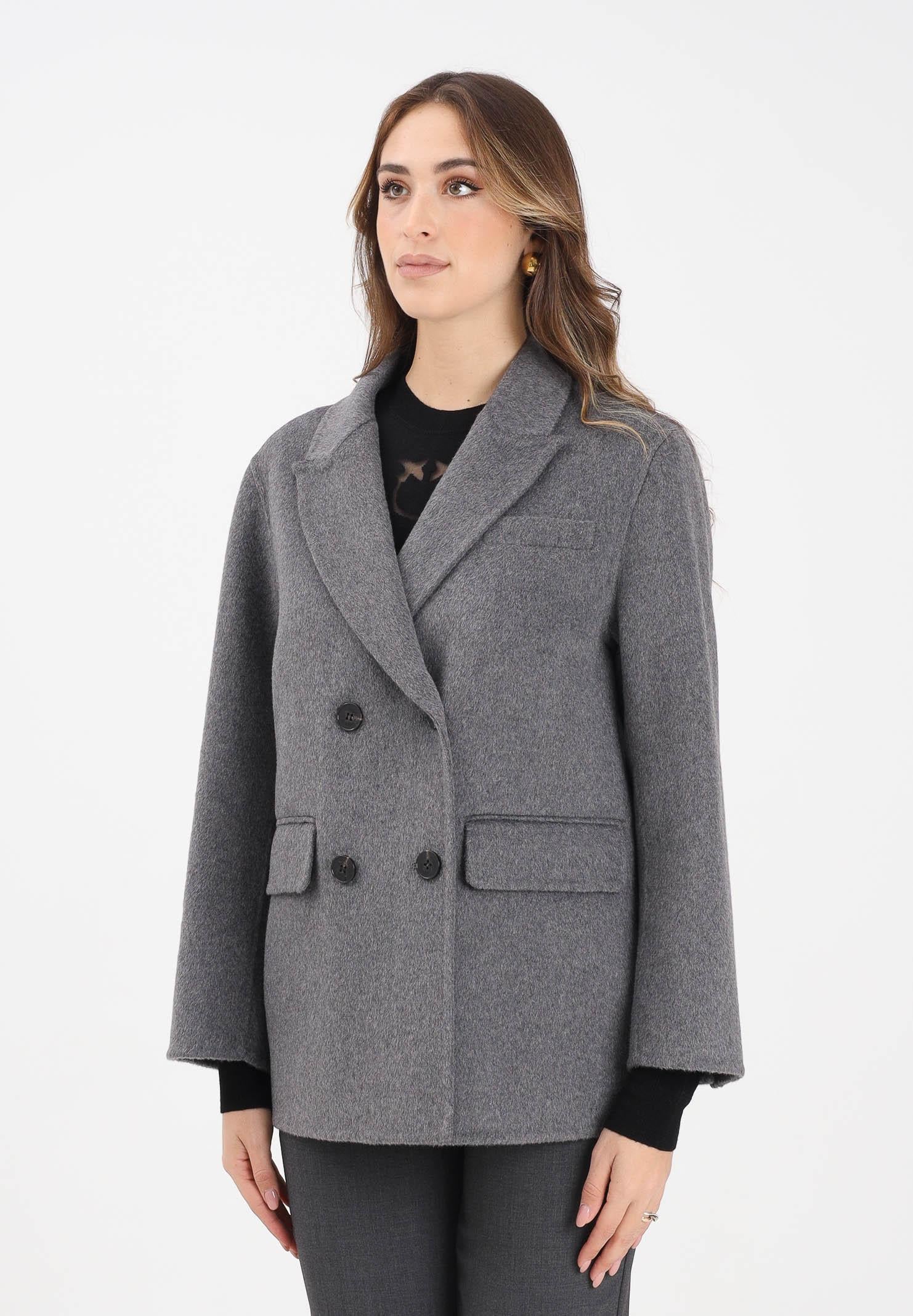 VICOLO Cappotto corto grigio da donna TF0068 A193 VICOLO