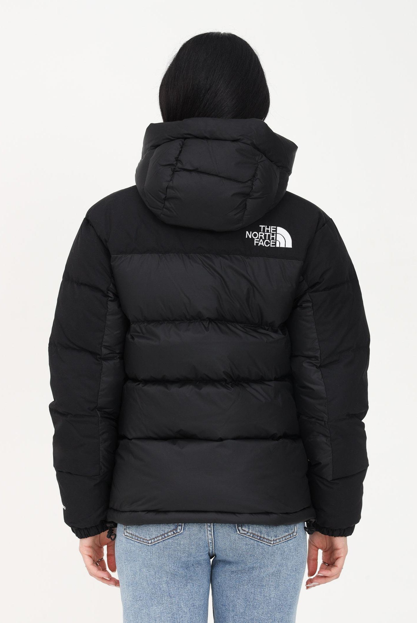 Piumino nero da donna con logo NF0A4R2WJK31 JK31. THE NORTH FACE