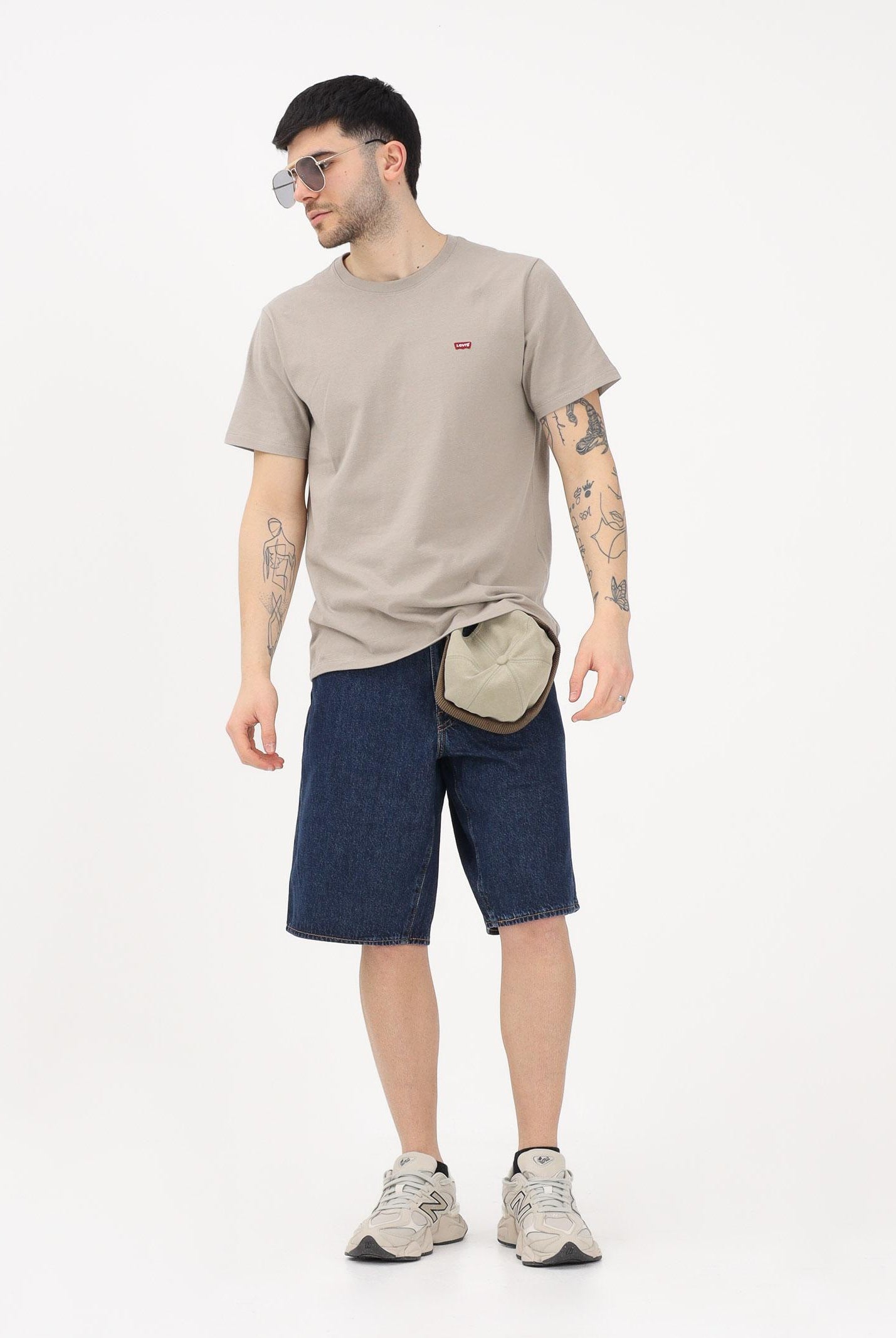 LEVI'S Shorts 478™ Baggy in denim blu da uomo 001JM-0009 . LEVI'S®