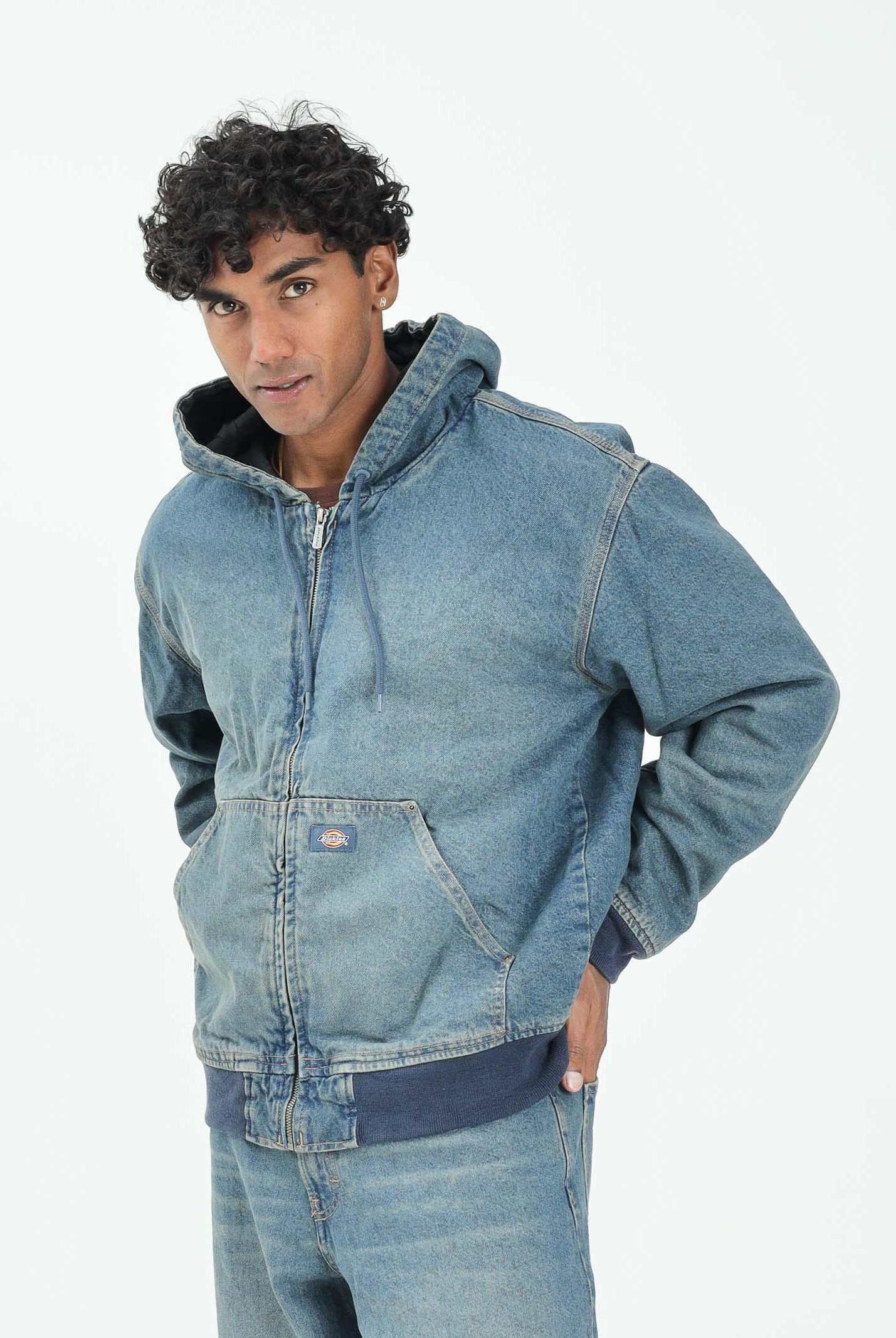 DICKIES Giubbotto di jeans Hilham in denim vintage da uomo DK0A87OAL231 DIckies