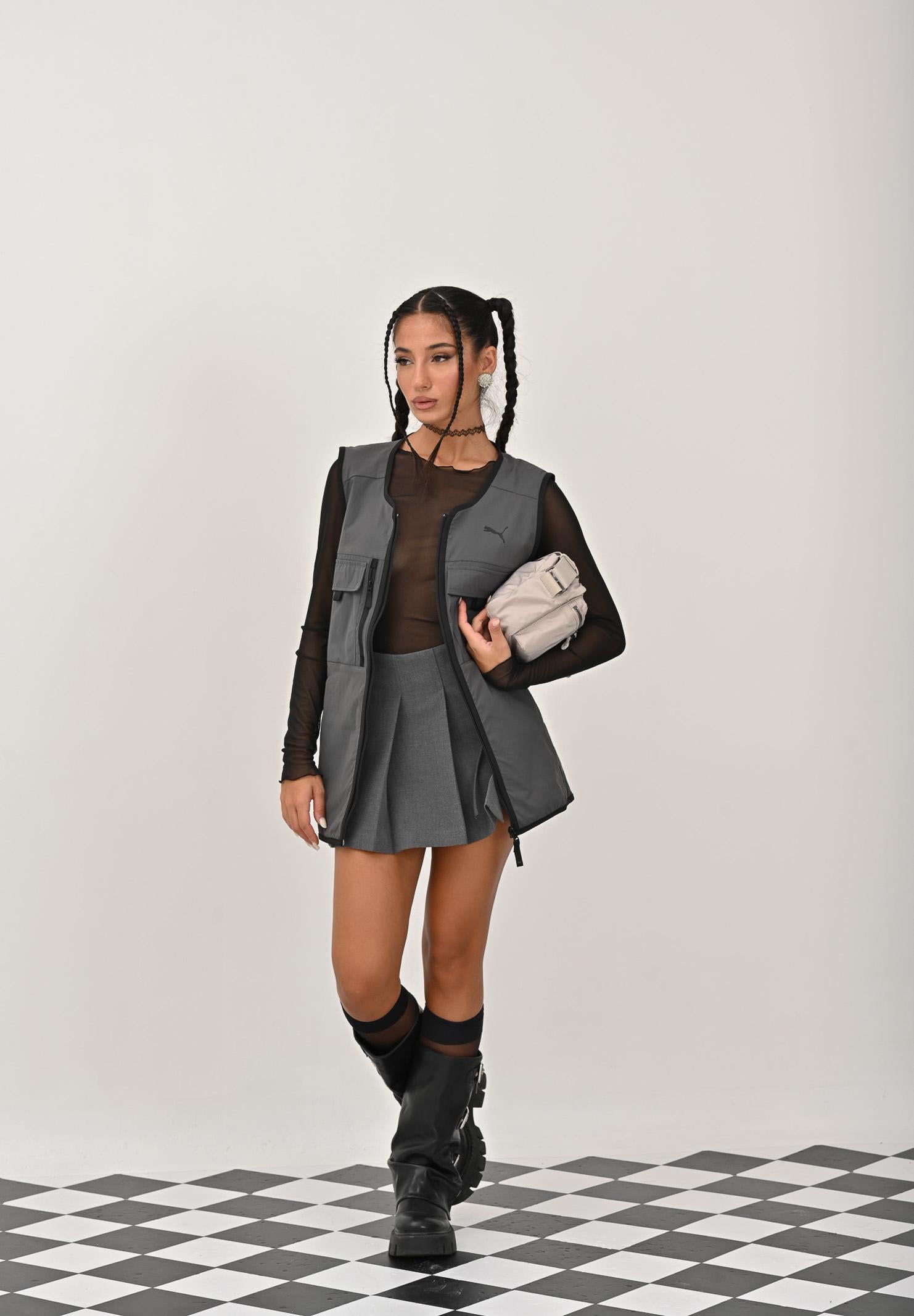 PUMA Smanicato PUMATECH grigio da uomo 629916 44 PUMA