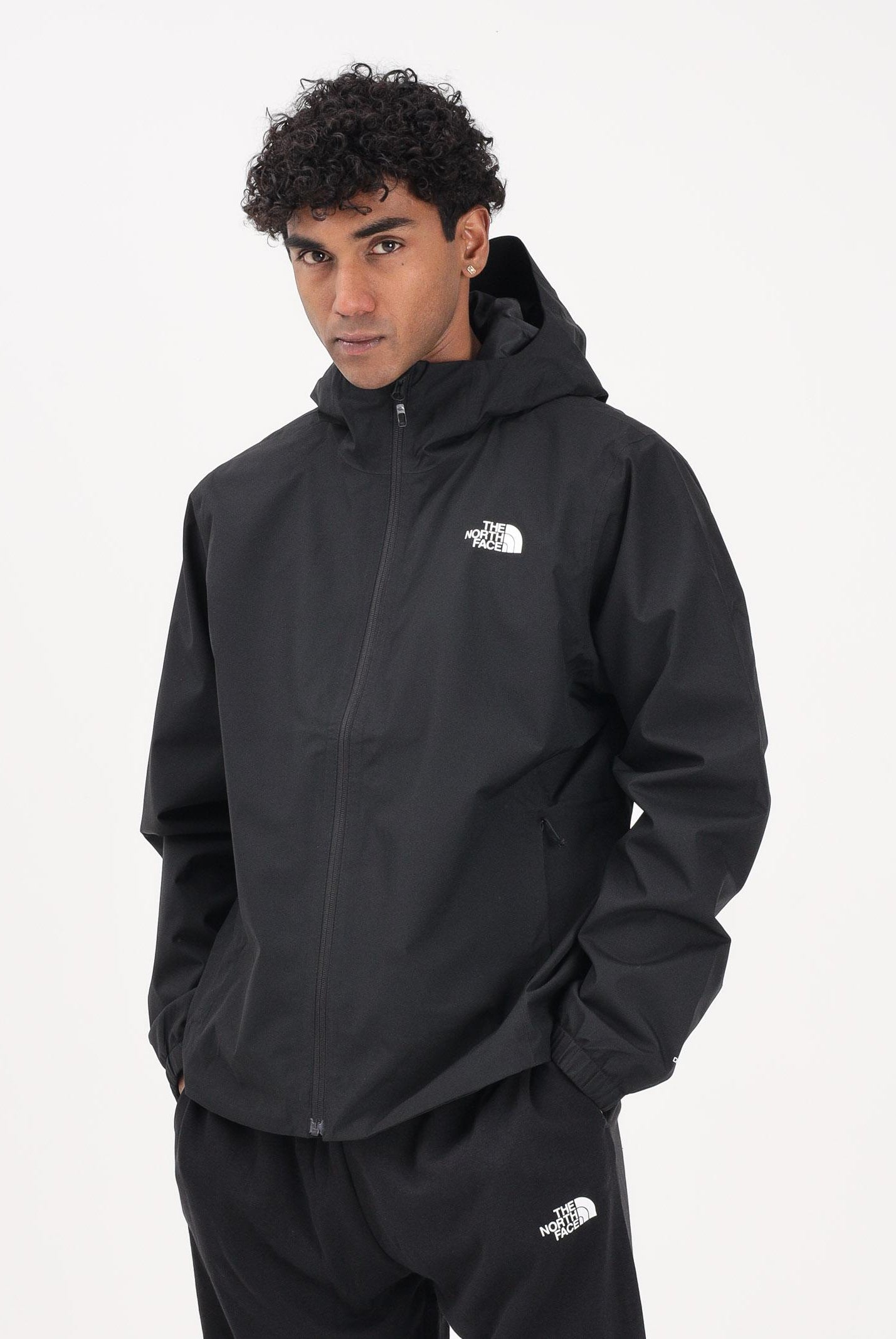 THE NORTH FACE Giacca a vento Quest DryVent™ nera da uomo NF0A8G0RJK31 . THE NORTH FACE