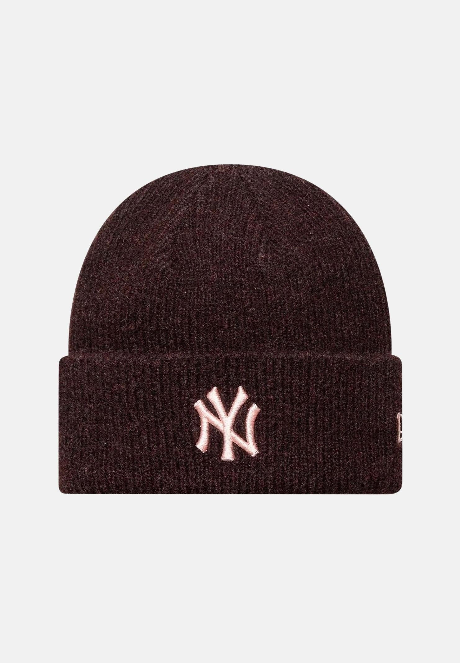 NEW ERA Berretto di lana New York Yankees MLB marrone per uomo e donna 60691347 NEW ERA