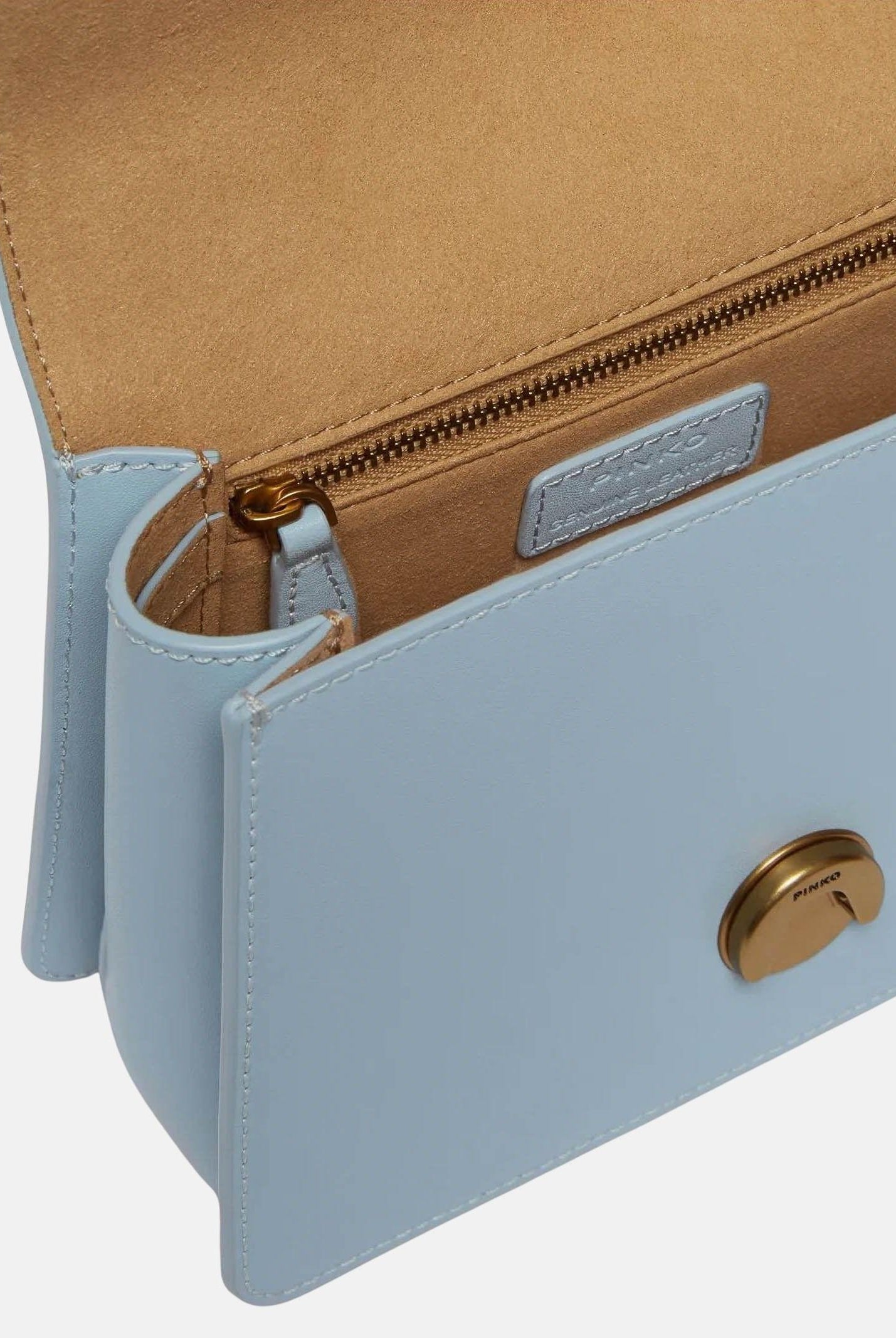 PINKO Borsa a mano Mini Love Bag One Top Handle Light celeste da donna 100071A0F1 E37Q PINKO
