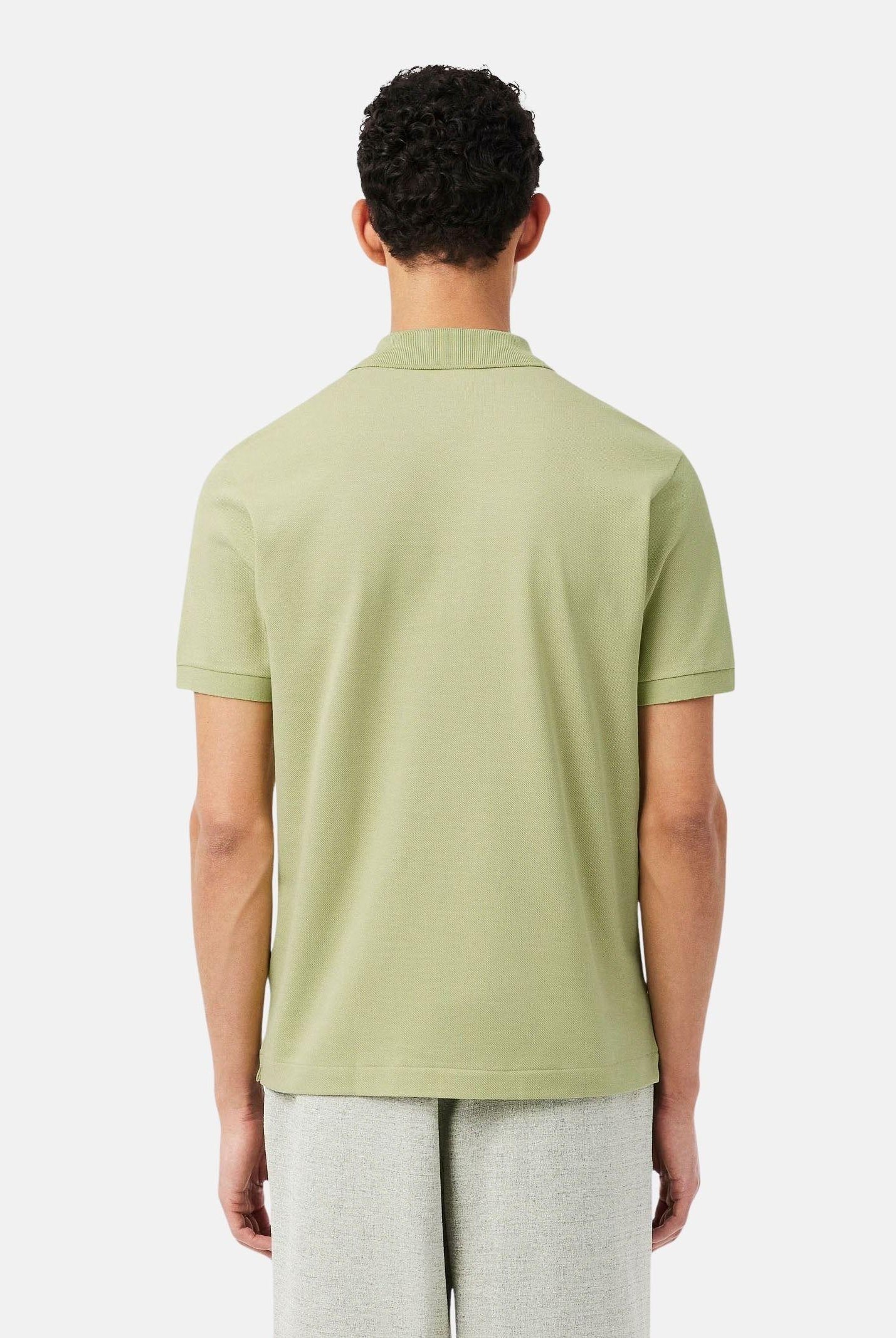 LACOSTE Polo verde chiaro per uomo e donna caratterizzata da patch logo coccodirllo 1212 UYB LACOSTE