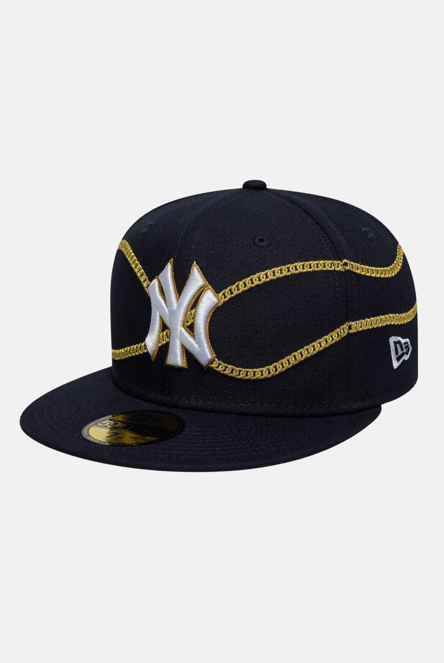 NEW ERA Cappello con visiera 59FIFTY Fitted New York Yankees MLB Chain Wrap blu da uomo 60691169 . NEW ERA