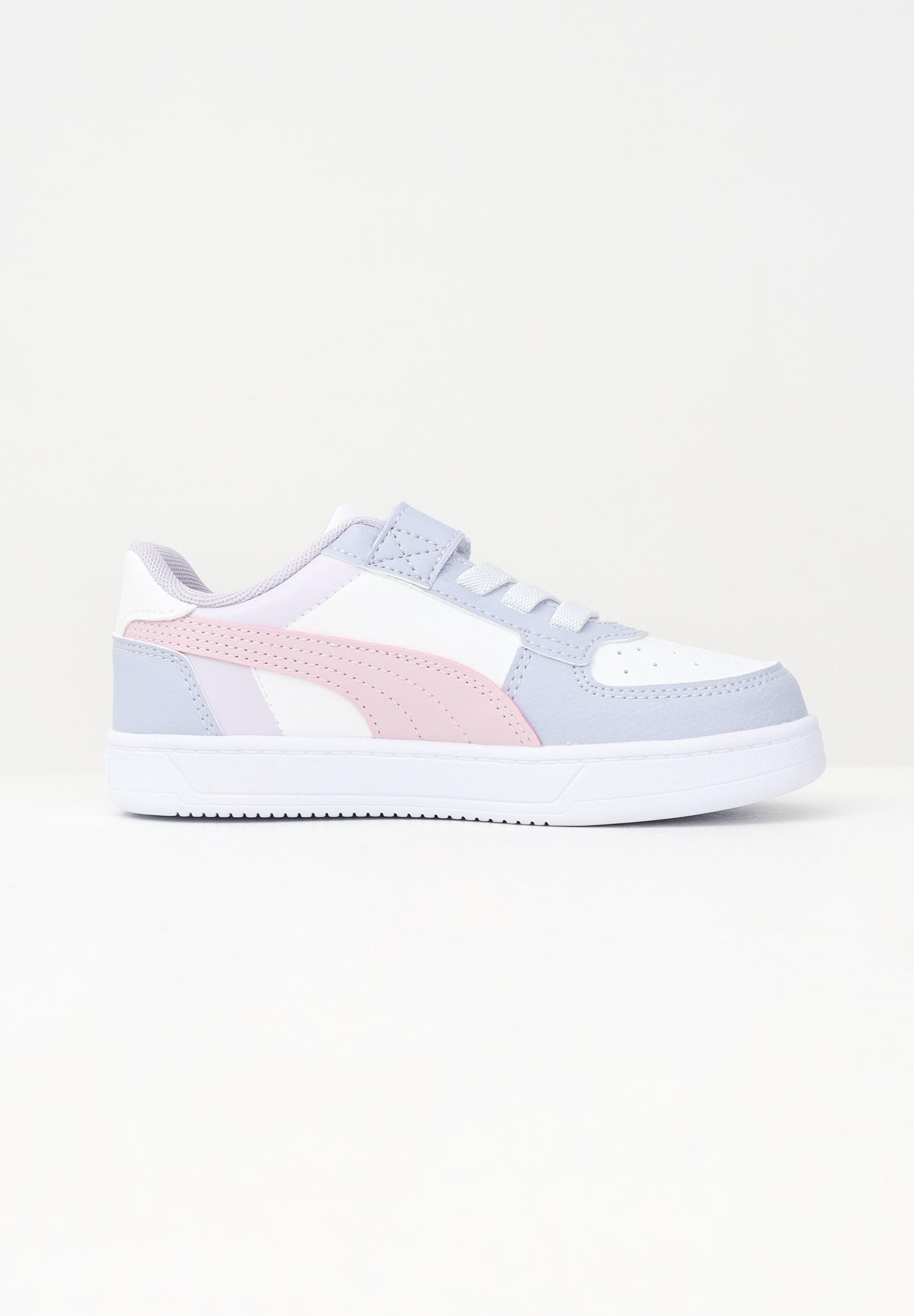 PUMA Sneakers Caven 2.0 Block azzurre, rosa e bianche da bambina 394462 15 PUMA