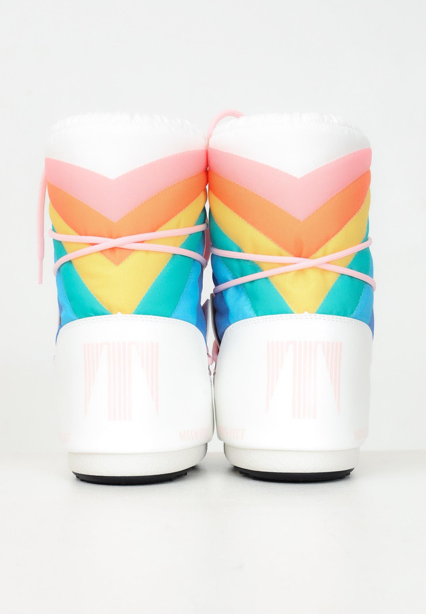 MOON BOOT Stivale da neve ICON UNICORN bianco da bambina 80D3400270 AV20 MOON BOOT